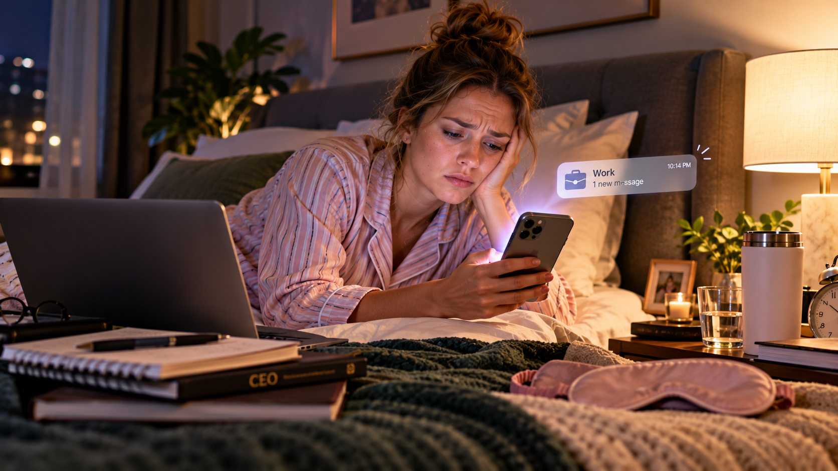 The 10pm Message: How to Stop Your Job Following You Into Your Evening