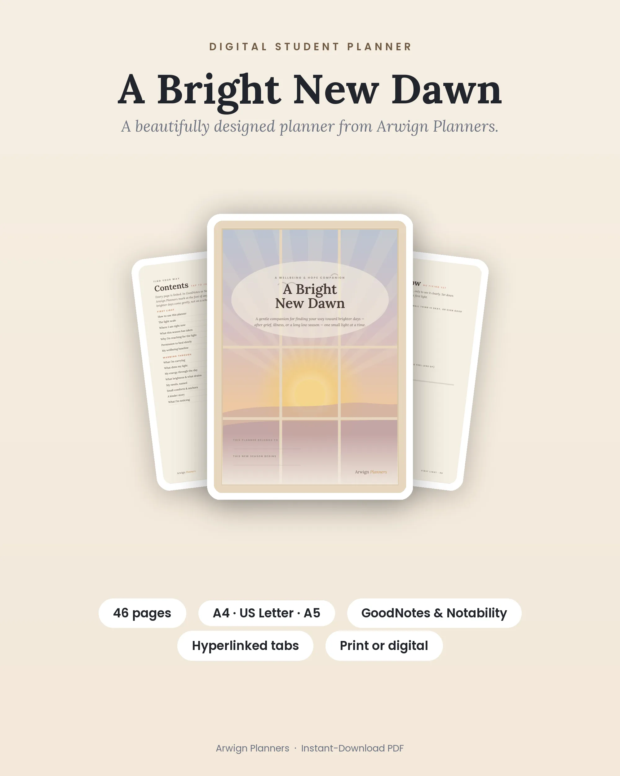 A Bright New Dawn cover