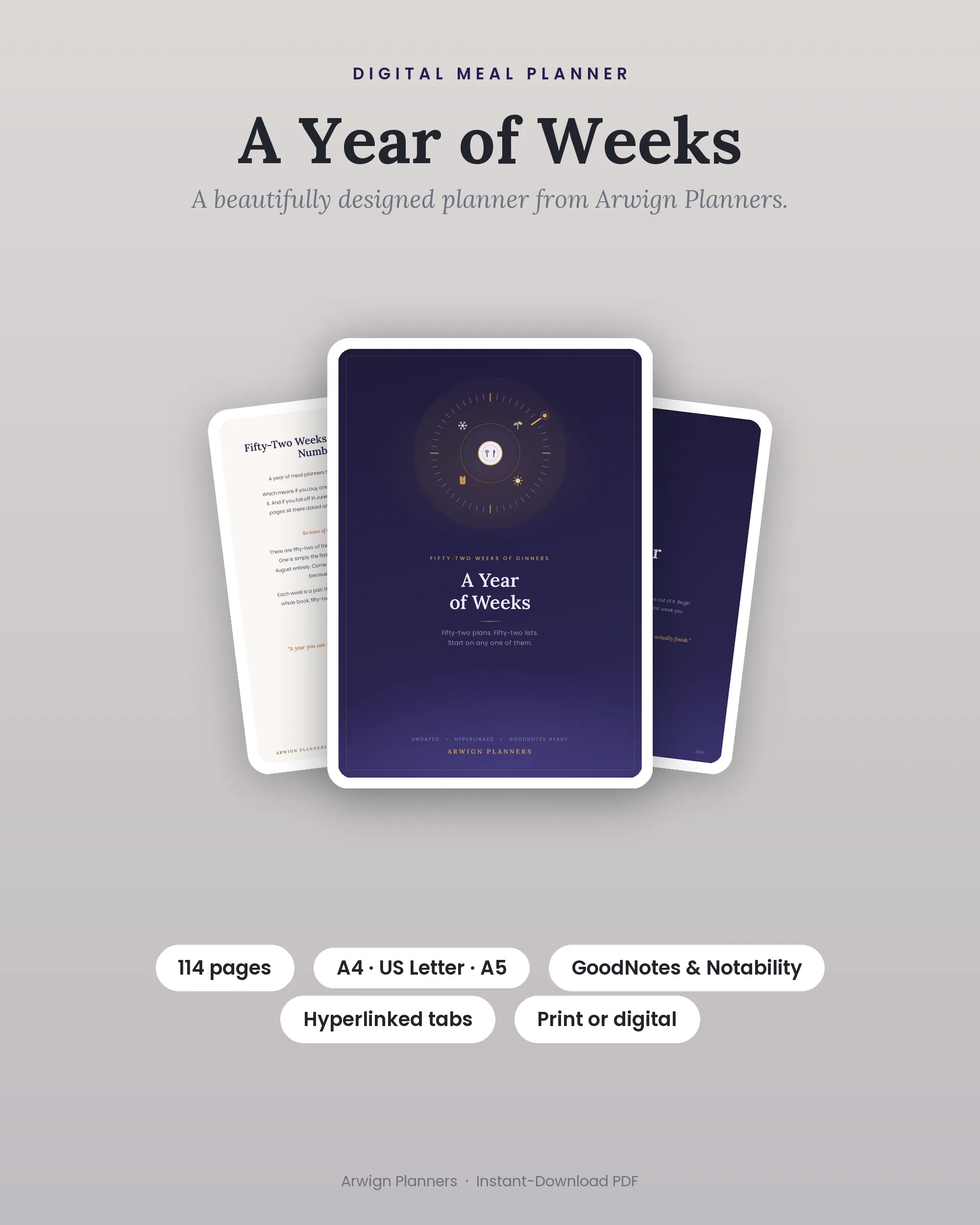 A Year of Weeks cover