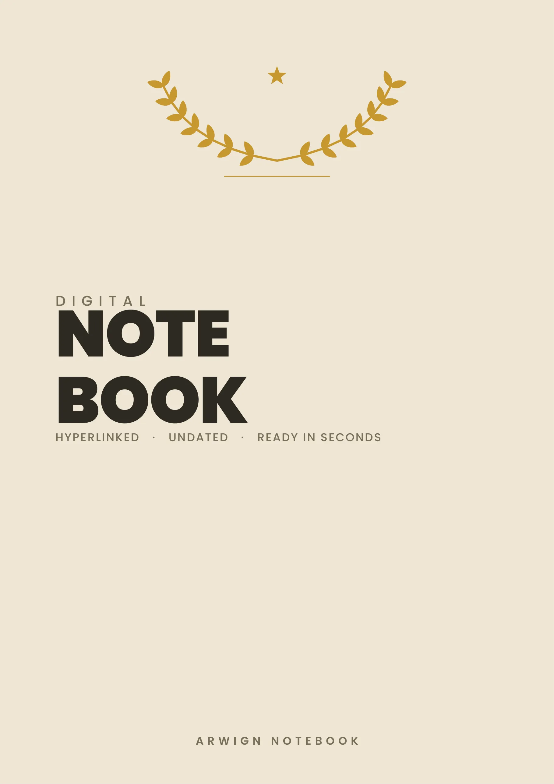 Arwign Notebook — Dark Academia — image 2