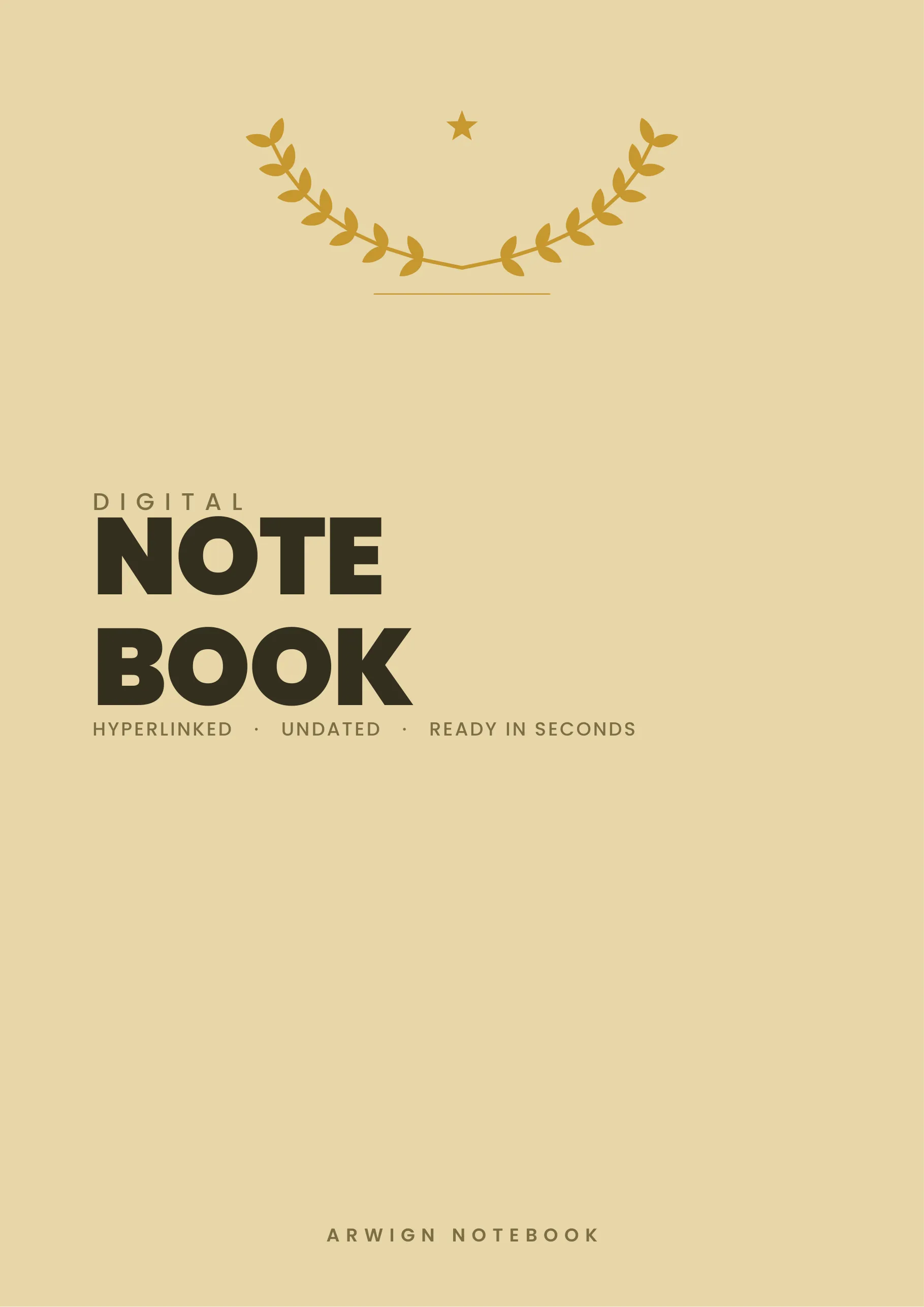 Arwign Notebook — Dark Academia — image 3