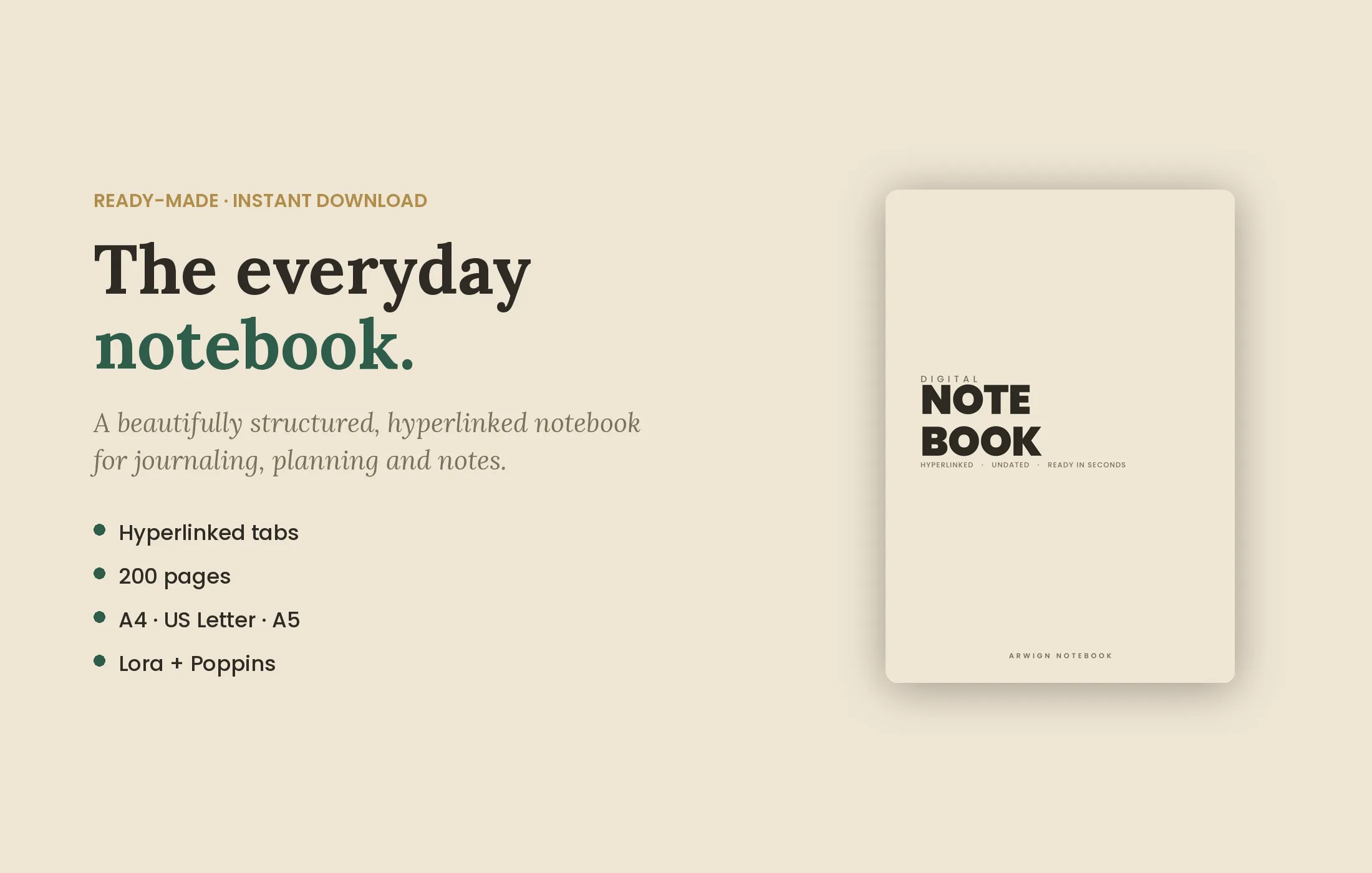 Arwign Notebook — Everyday — image 8