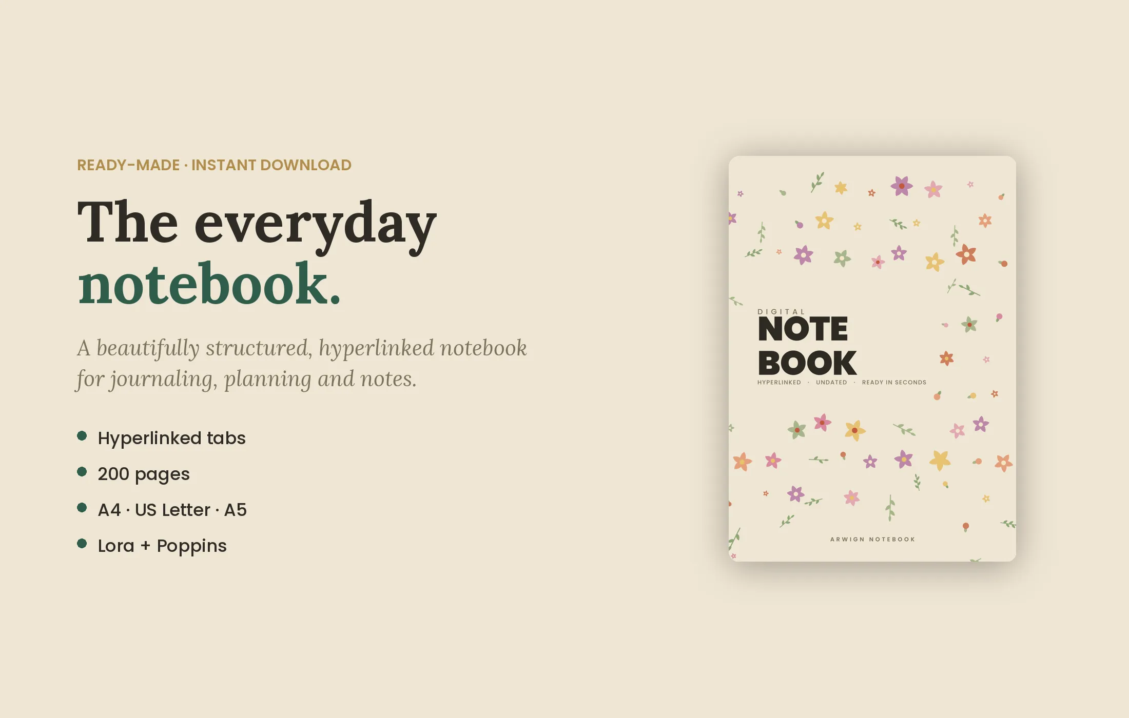 Arwign Notebook — Garden — image 8