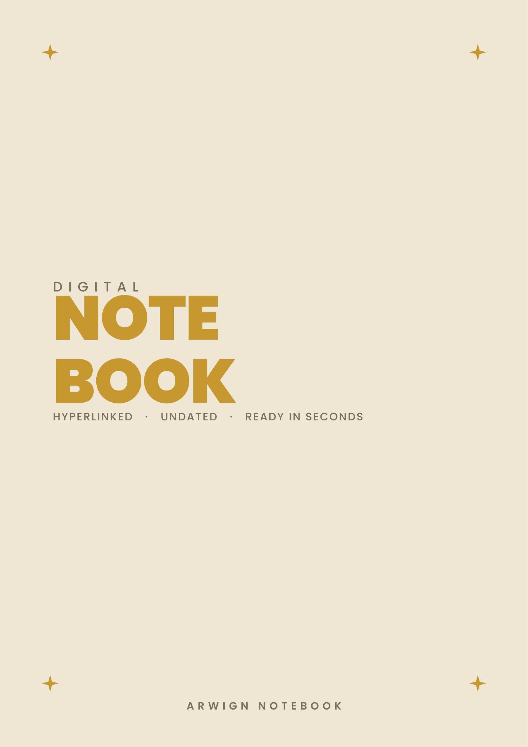 Arwign Notebook — Gilded — image 2