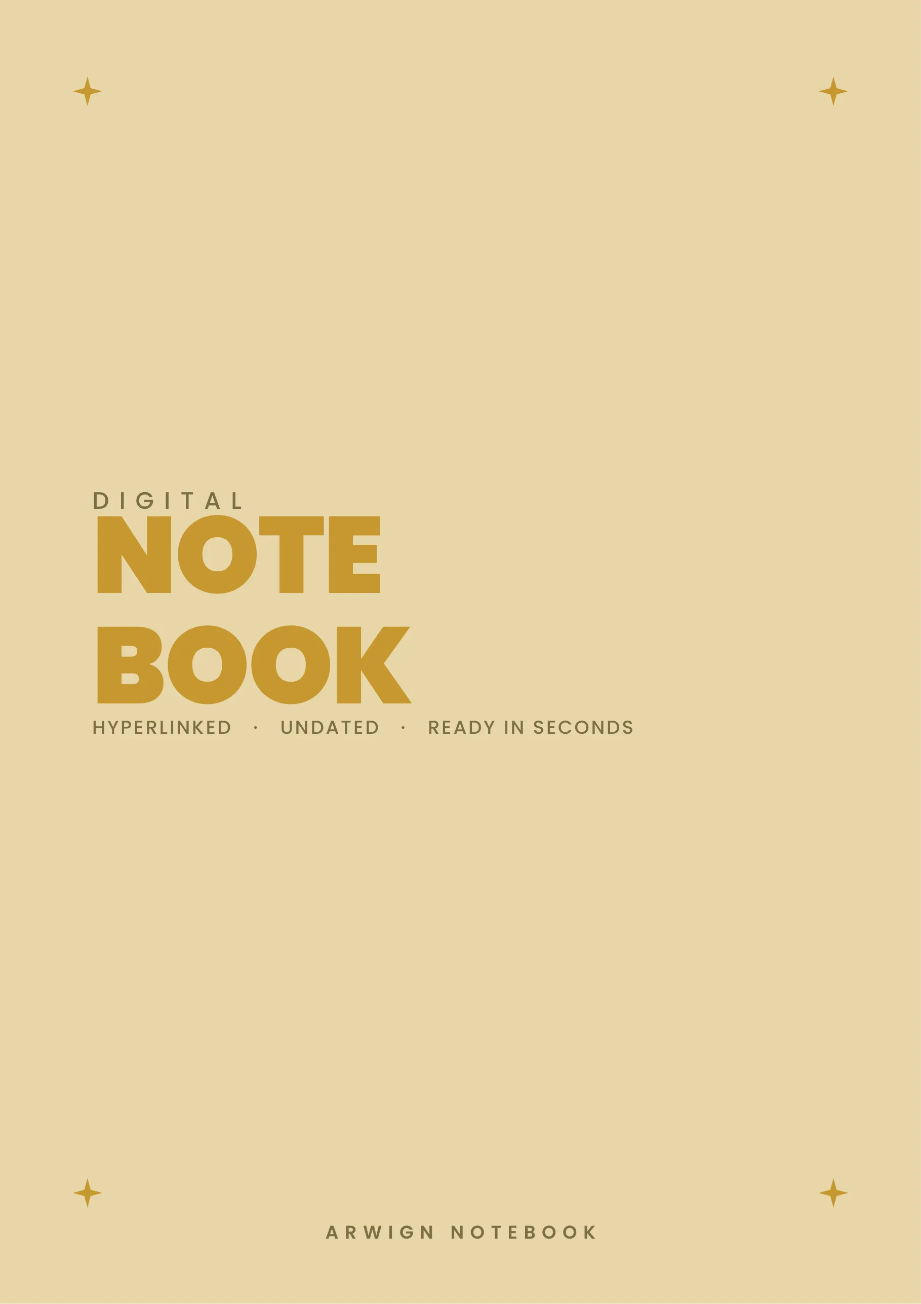 Arwign Notebook — Gilded — image 3