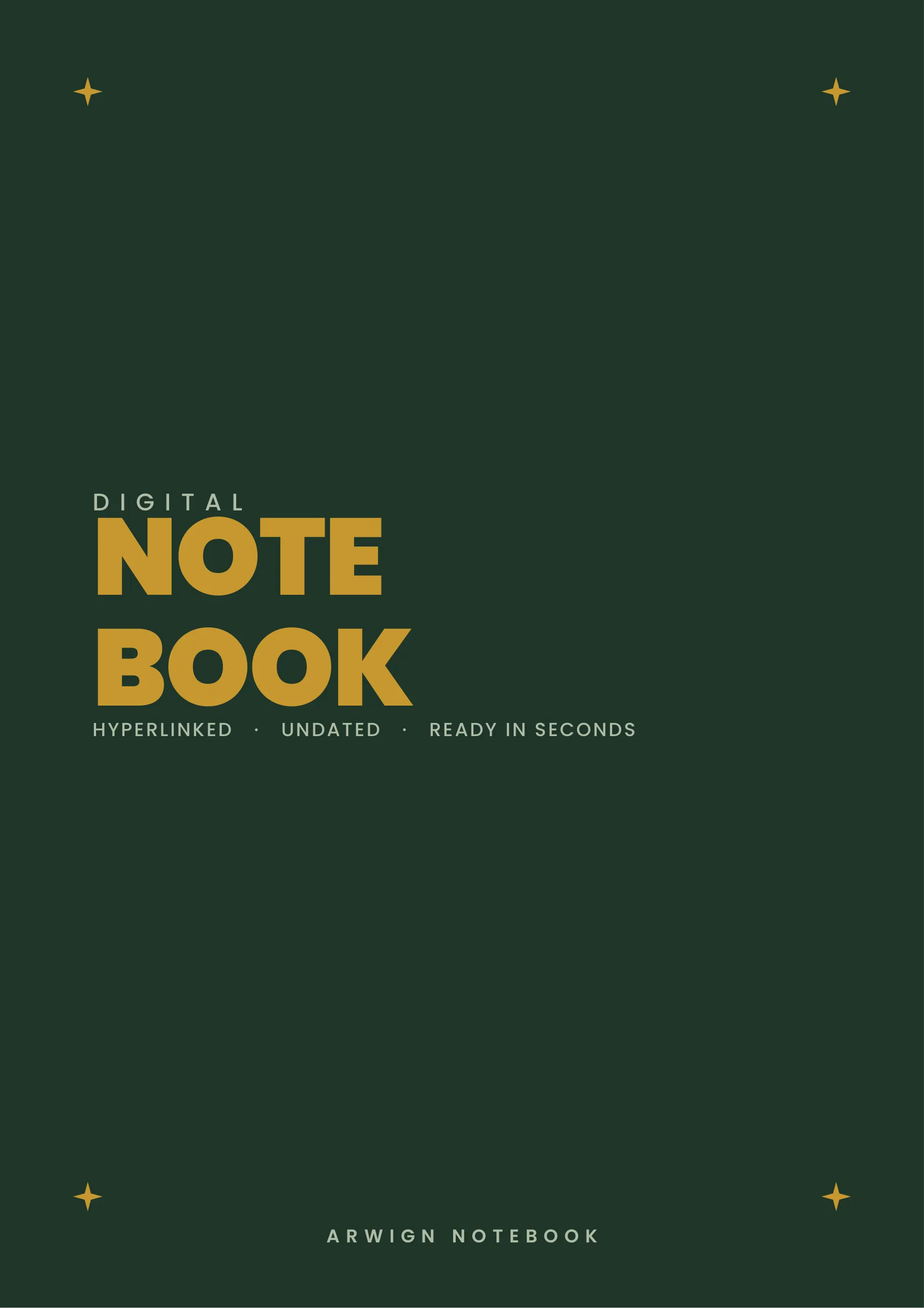 Arwign Notebook — Gilded — image 4