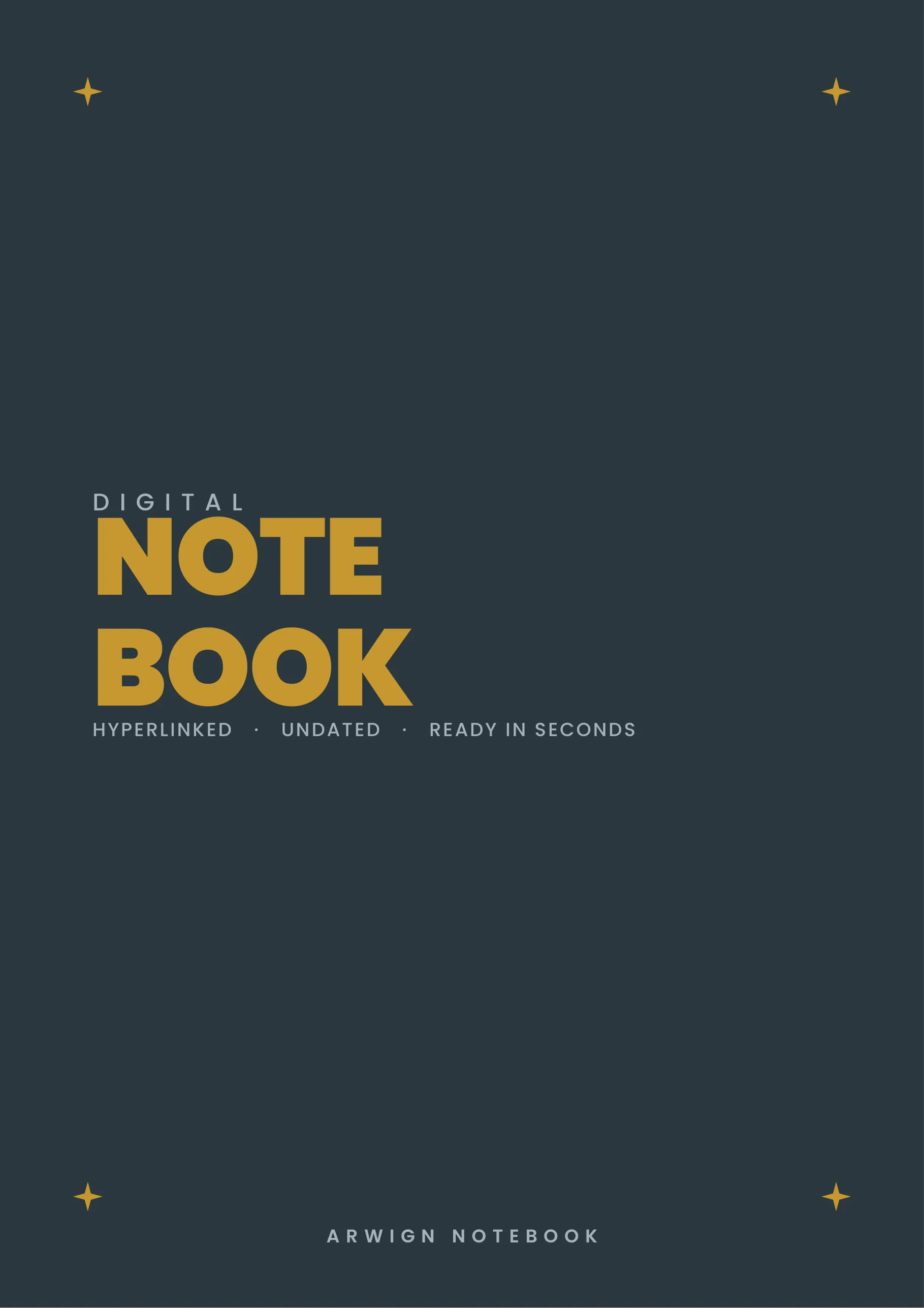 Arwign Notebook — Gilded — image 6