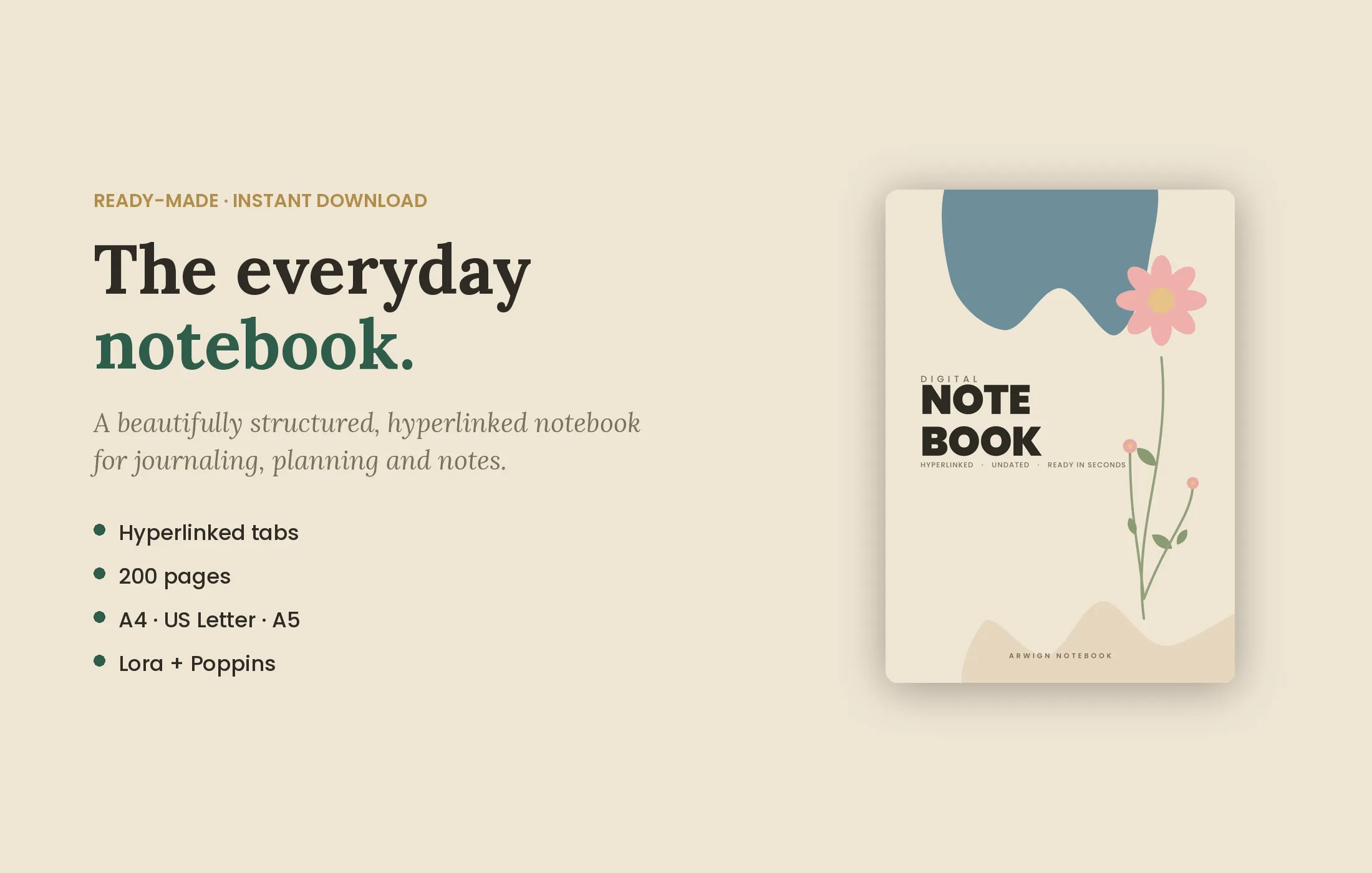 Arwign Notebook — Poster — image 8