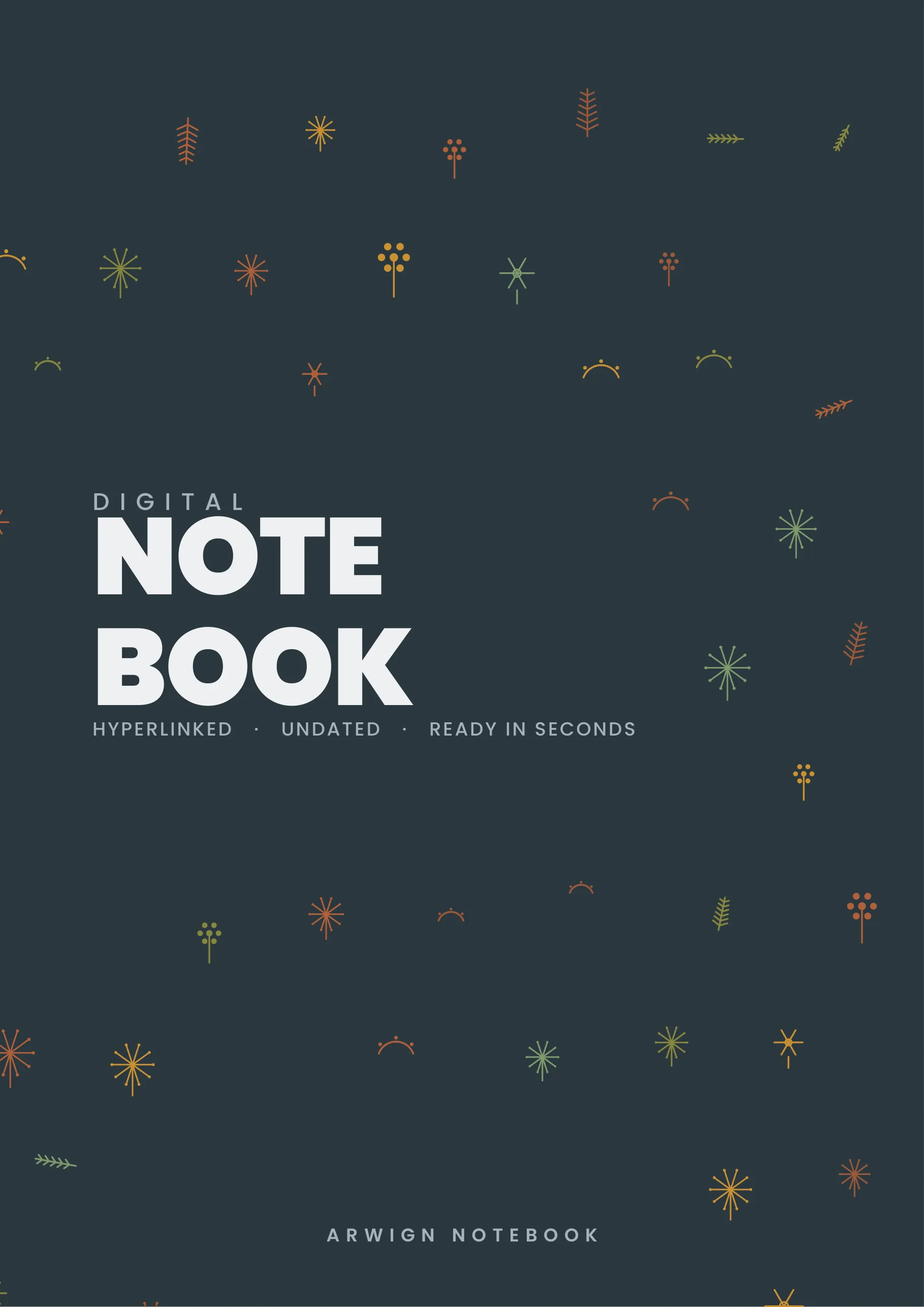 Arwign Notebook — Retro Botanical — image 6