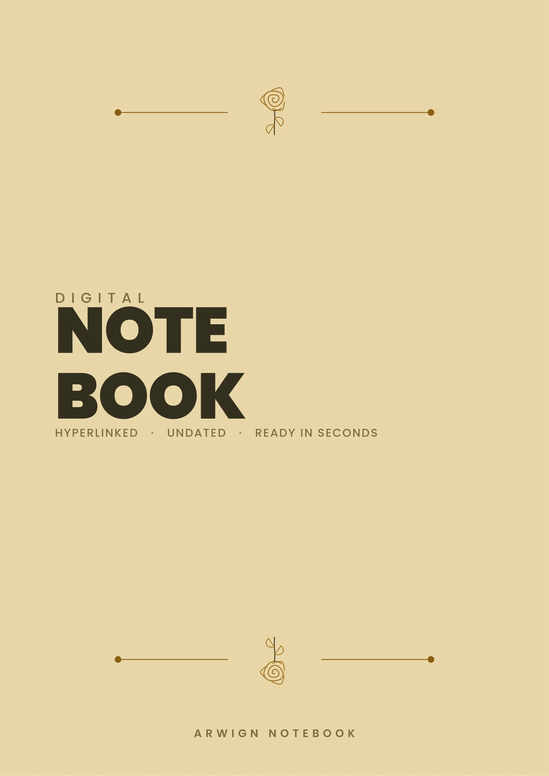 Arwign Notebook — Rose — image 3
