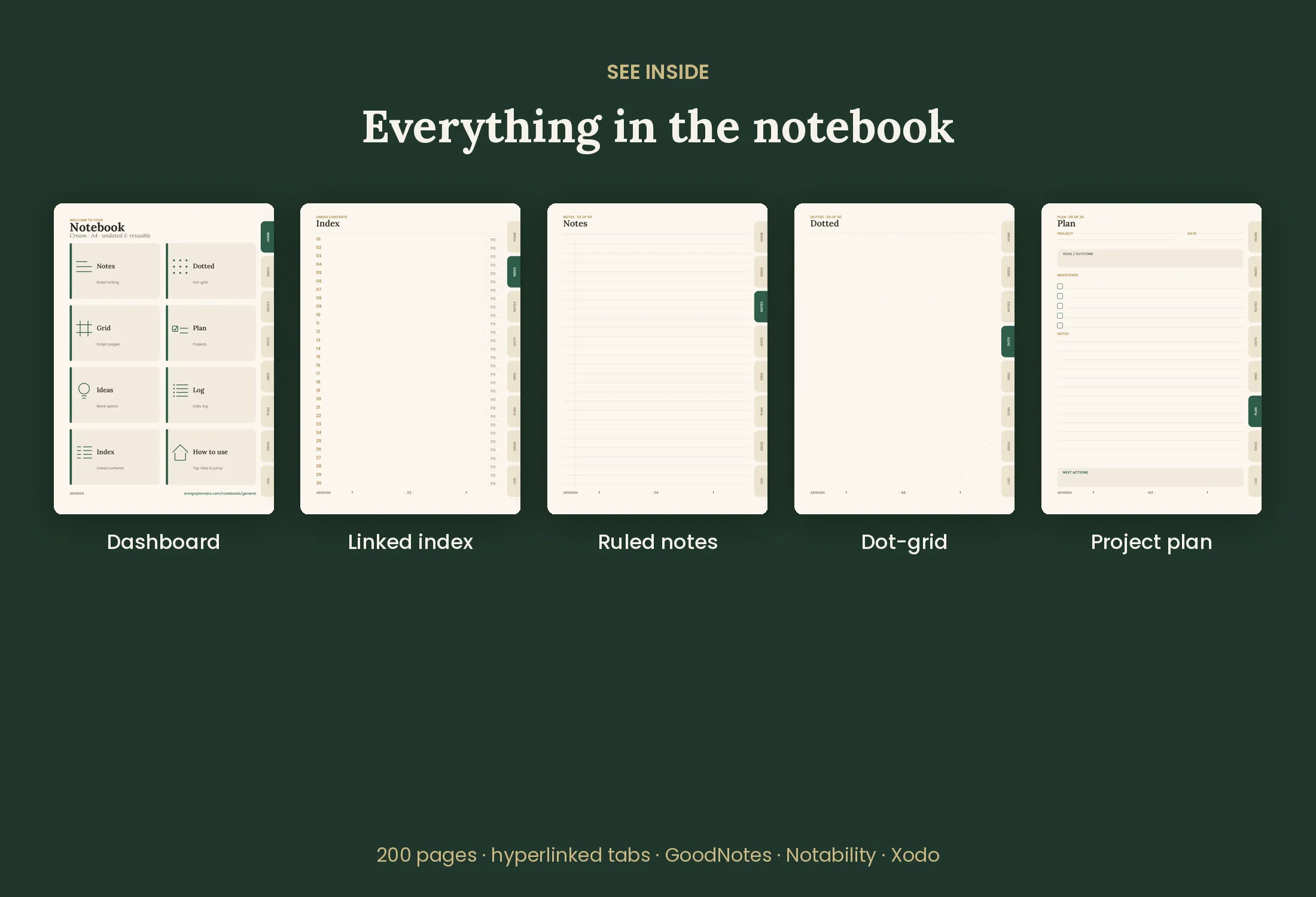 Arwign Notebook — Rose — image 9
