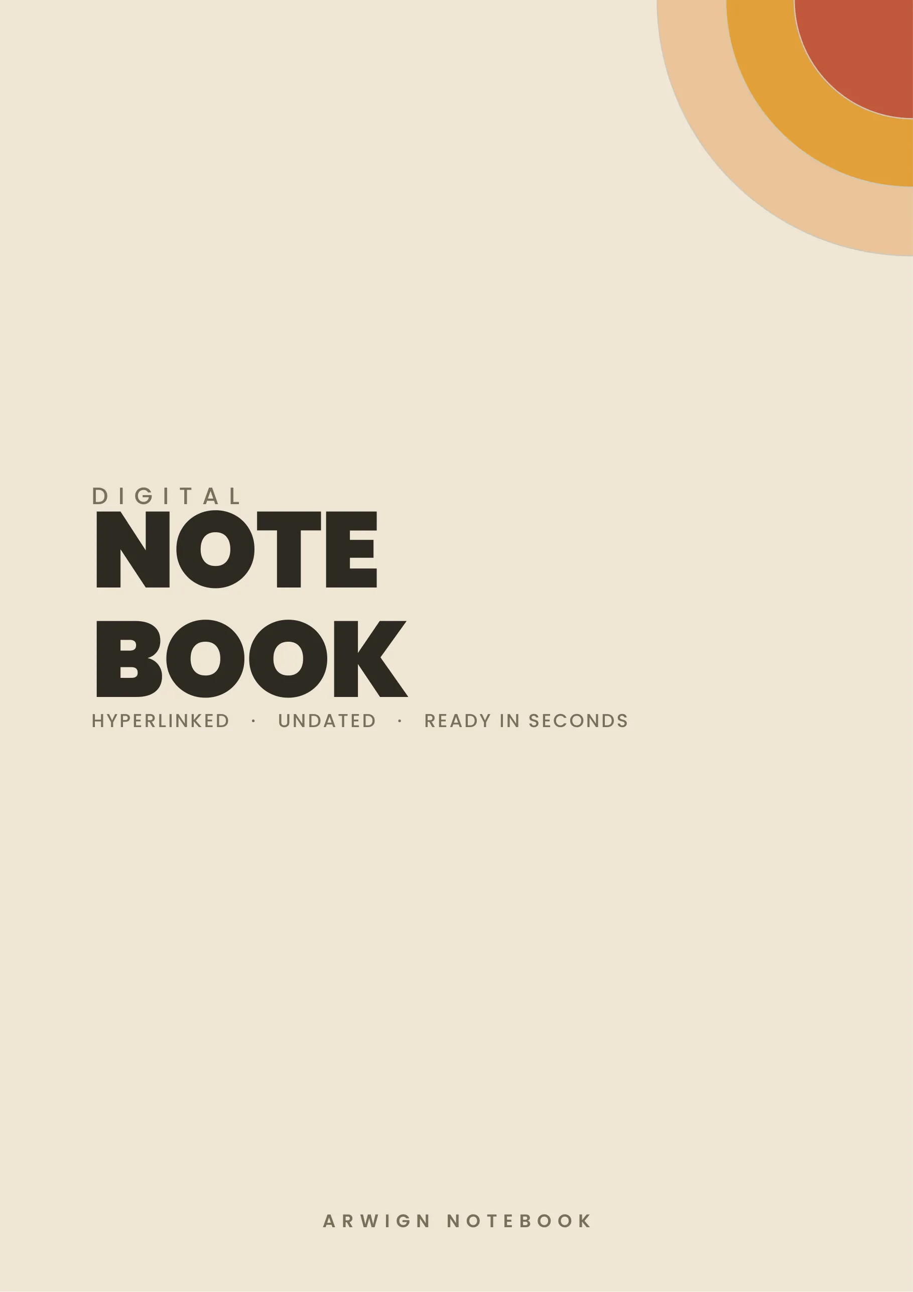 Arwign Notebook — Studio — image 2