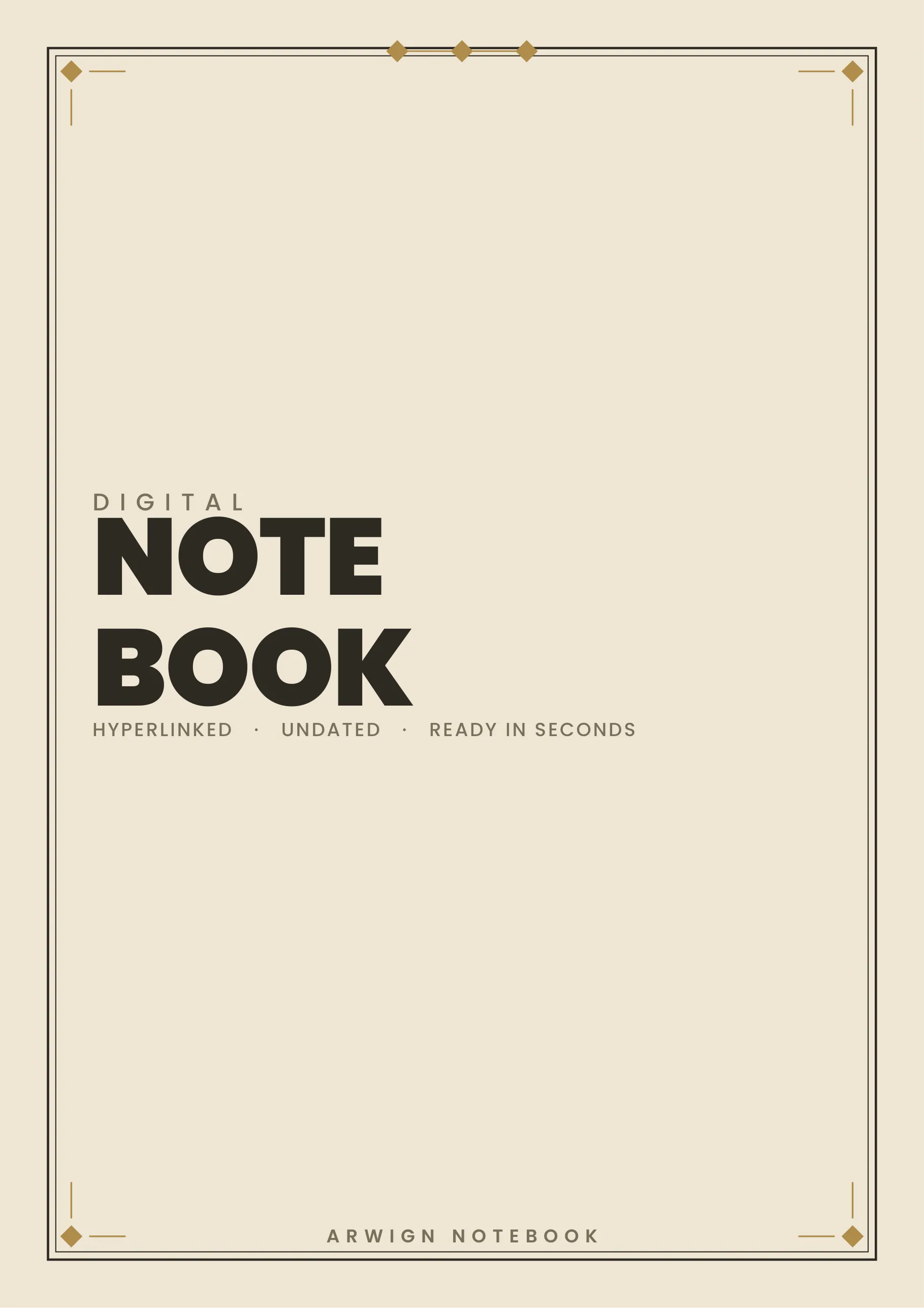 Arwign Notebook — Vintage — image 2