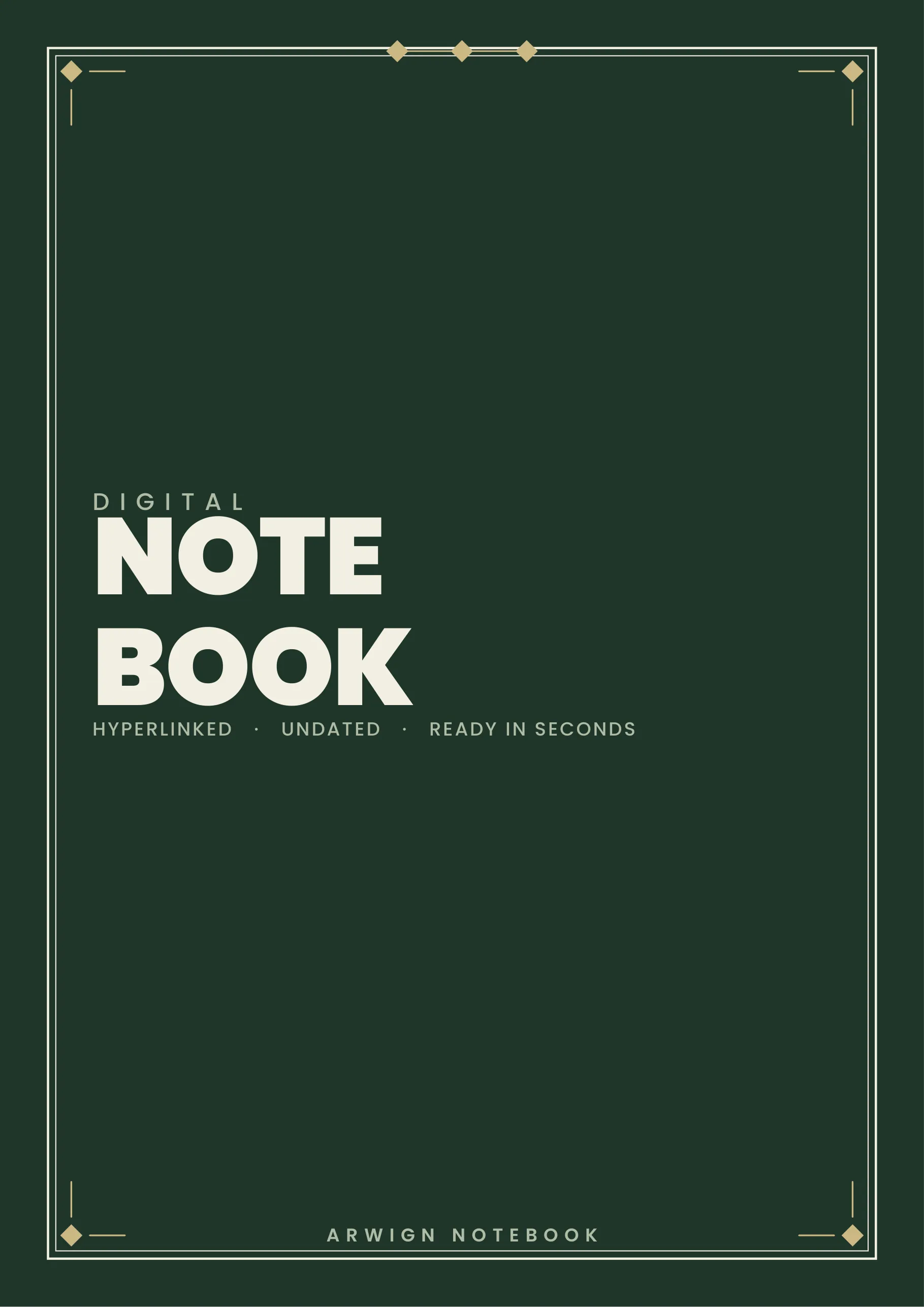 Arwign Notebook — Vintage — image 4