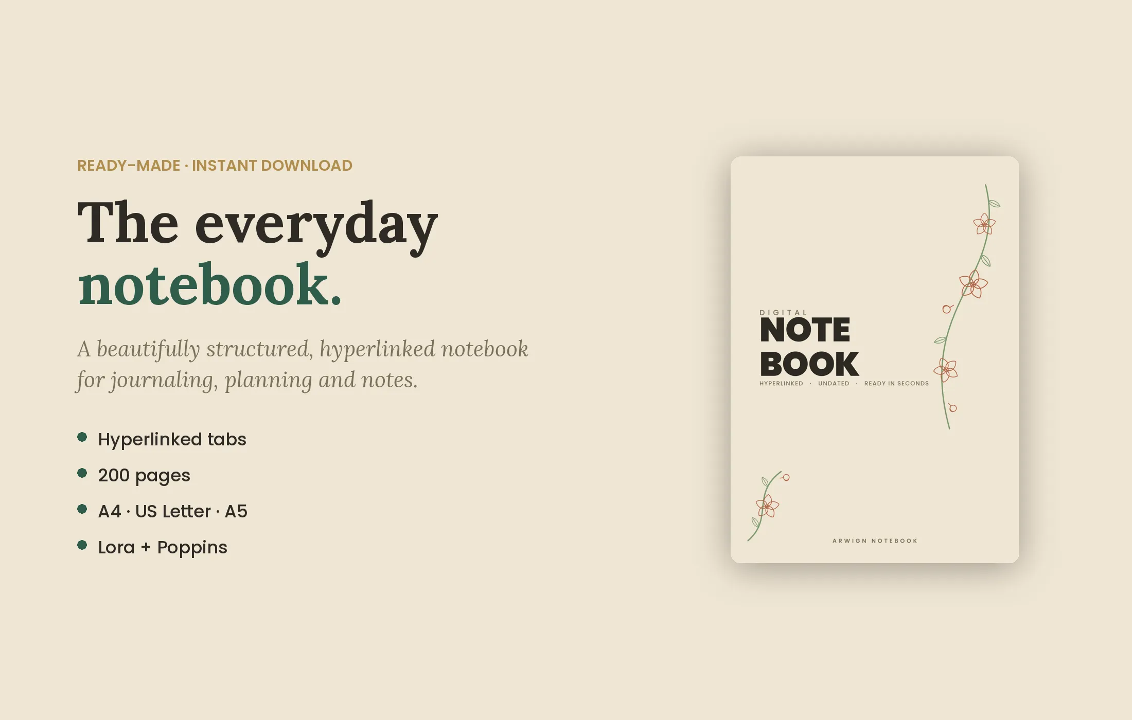 Arwign Notebook — Wildflower — image 8