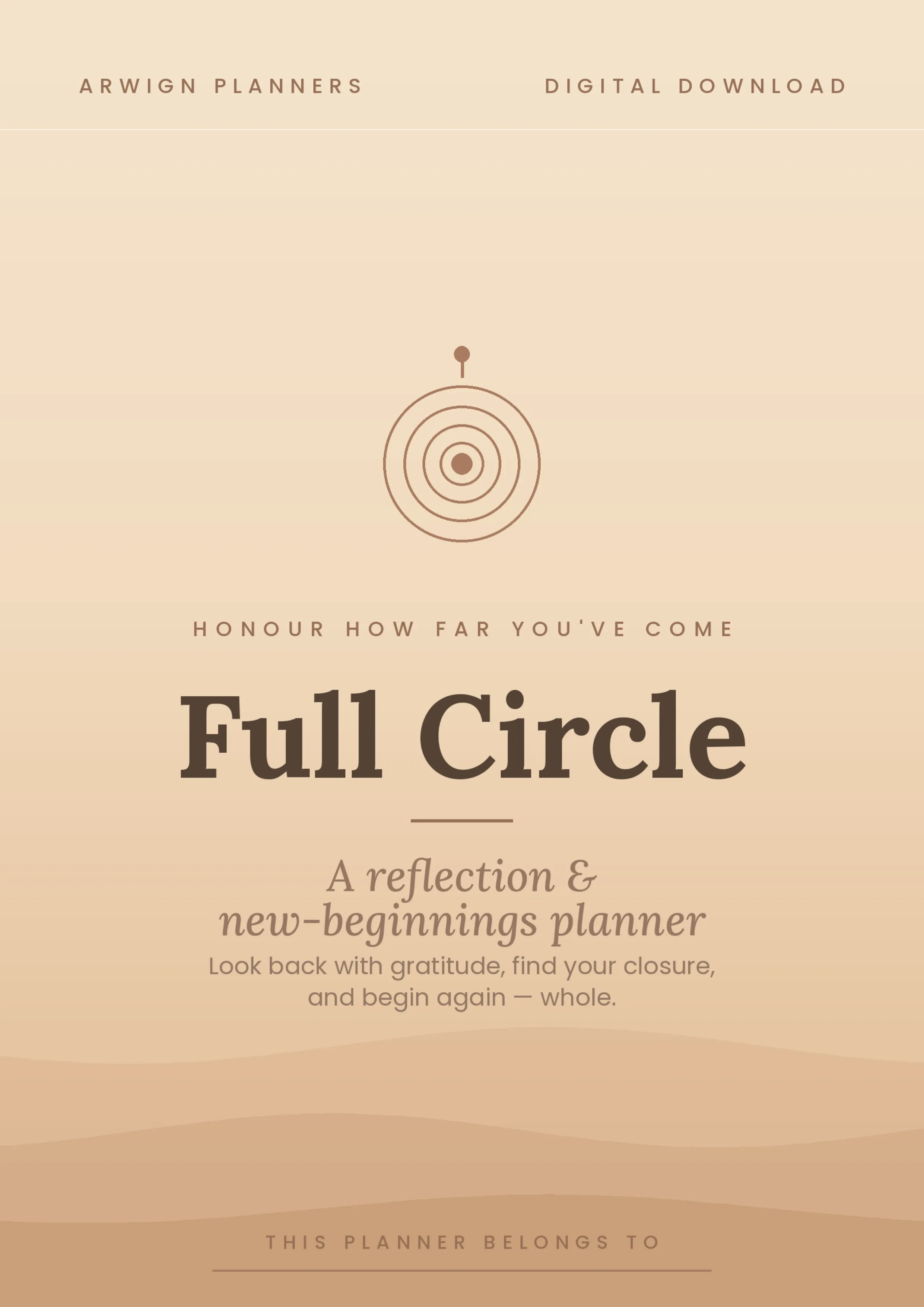 Arwign Reflective Yearly Planner — image 2