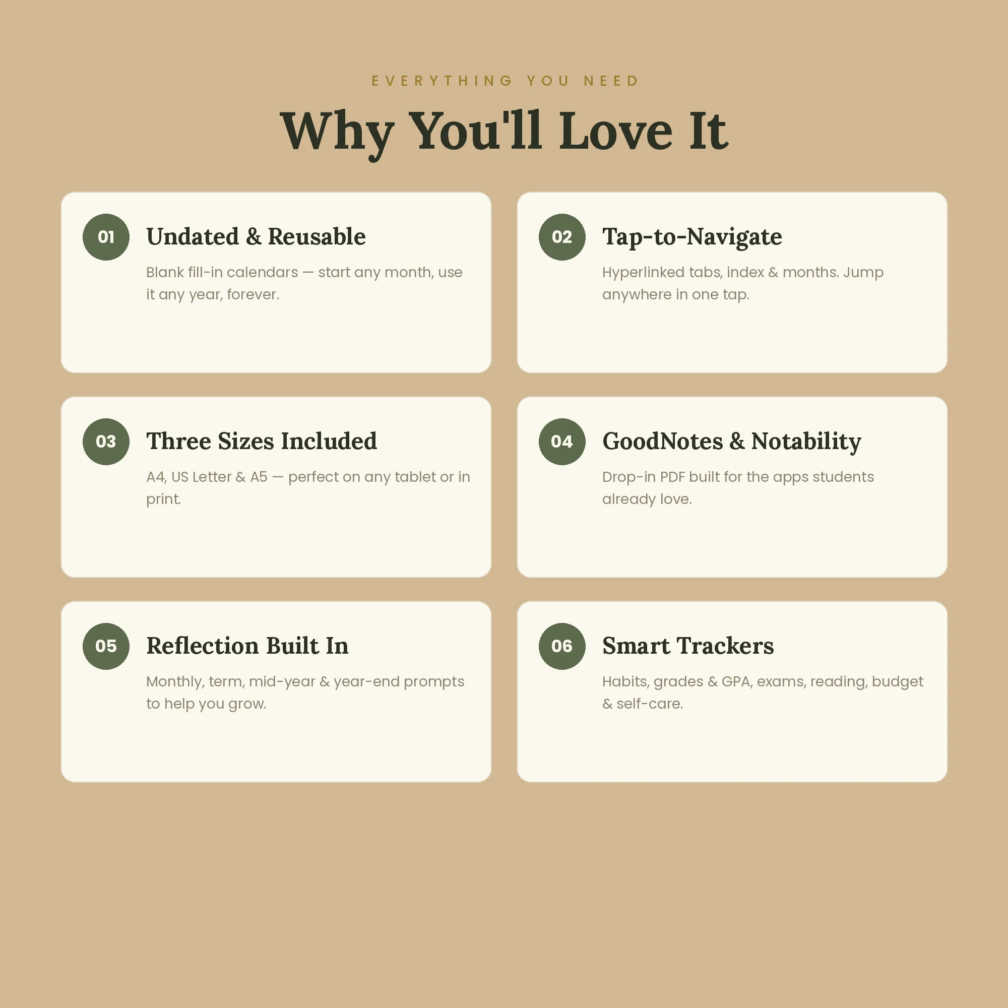 Arwign Reflective Yearly Planner — image 5