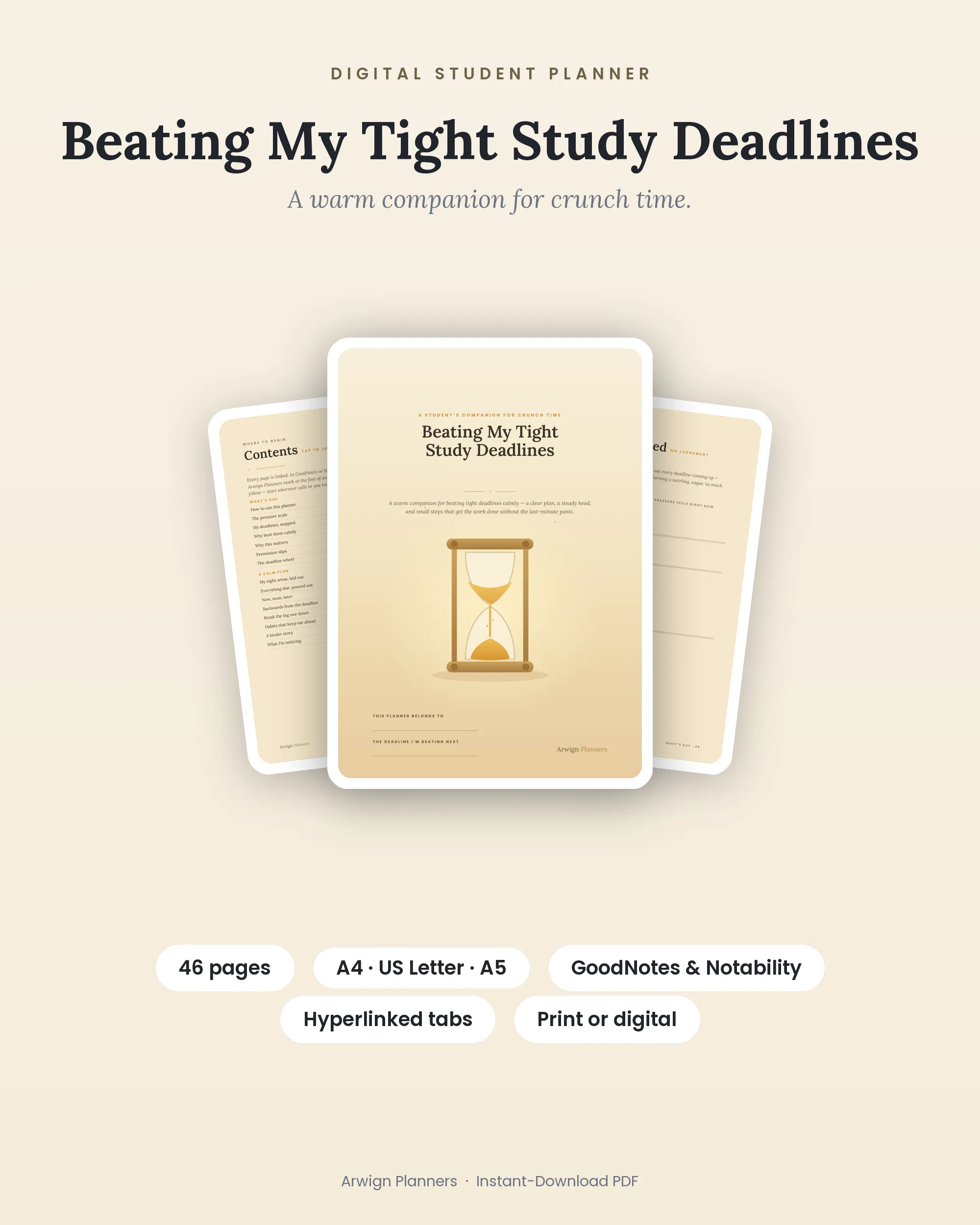 Beating My Tight Study Deadlines cover