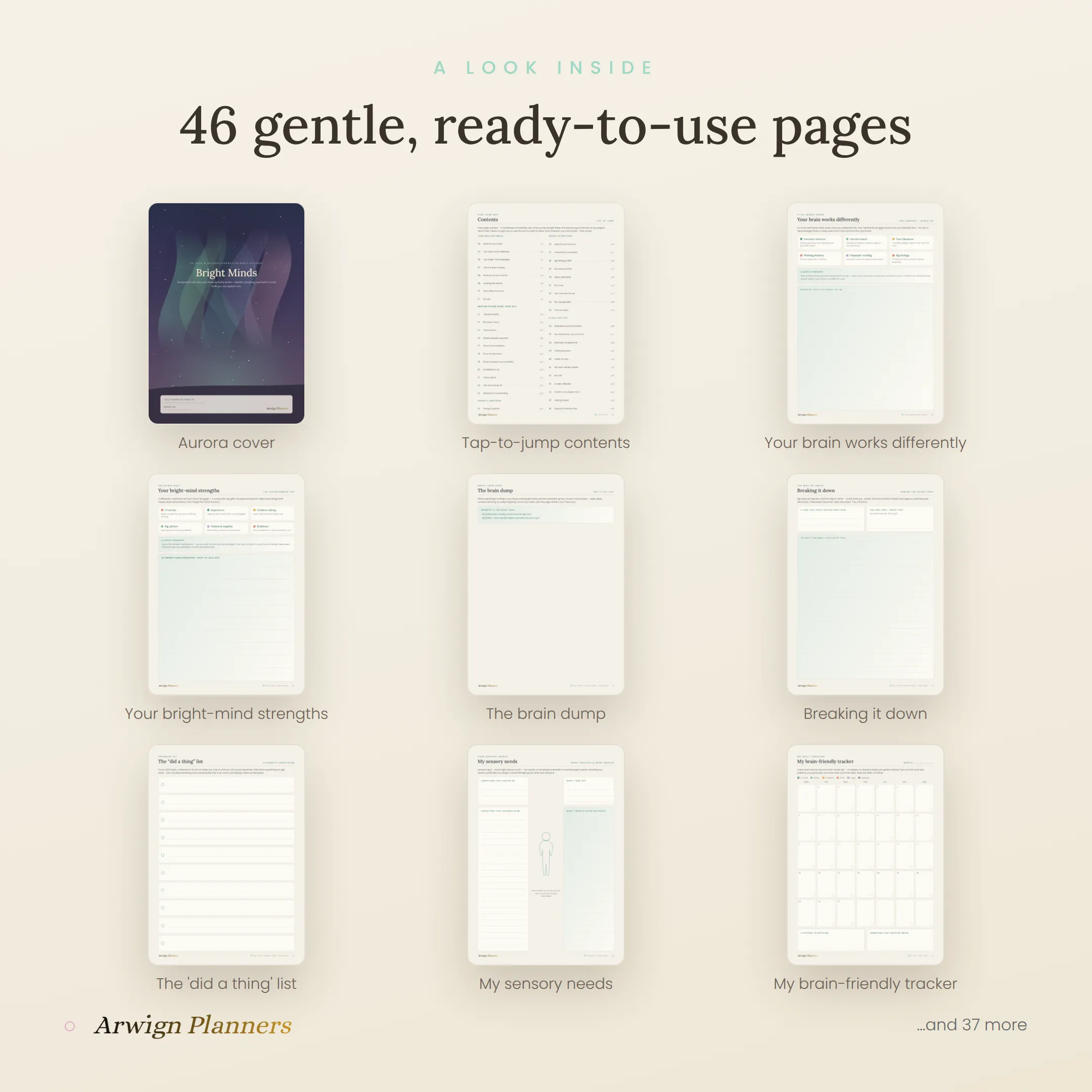 Bright Minds — An ADHD & Neurodivergent-Friendly Planner — image 2