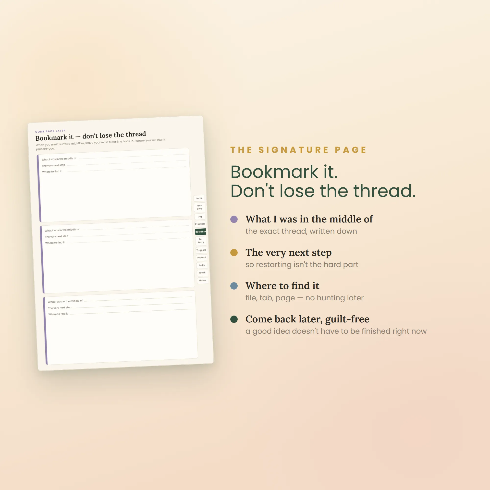 Deep in It — ADHD Hyperfocus Planner — image 4