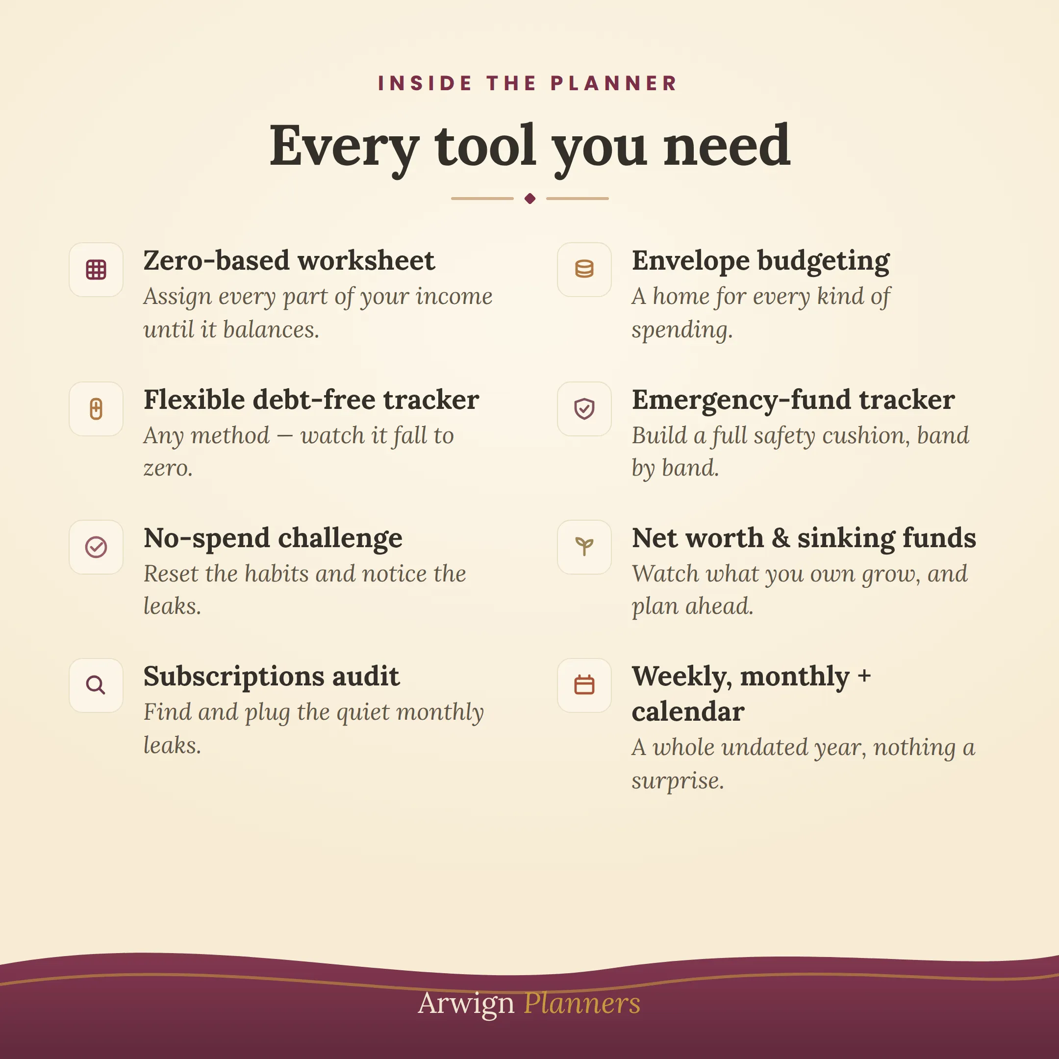 Every Dollar Counts Budget Planner — image 5