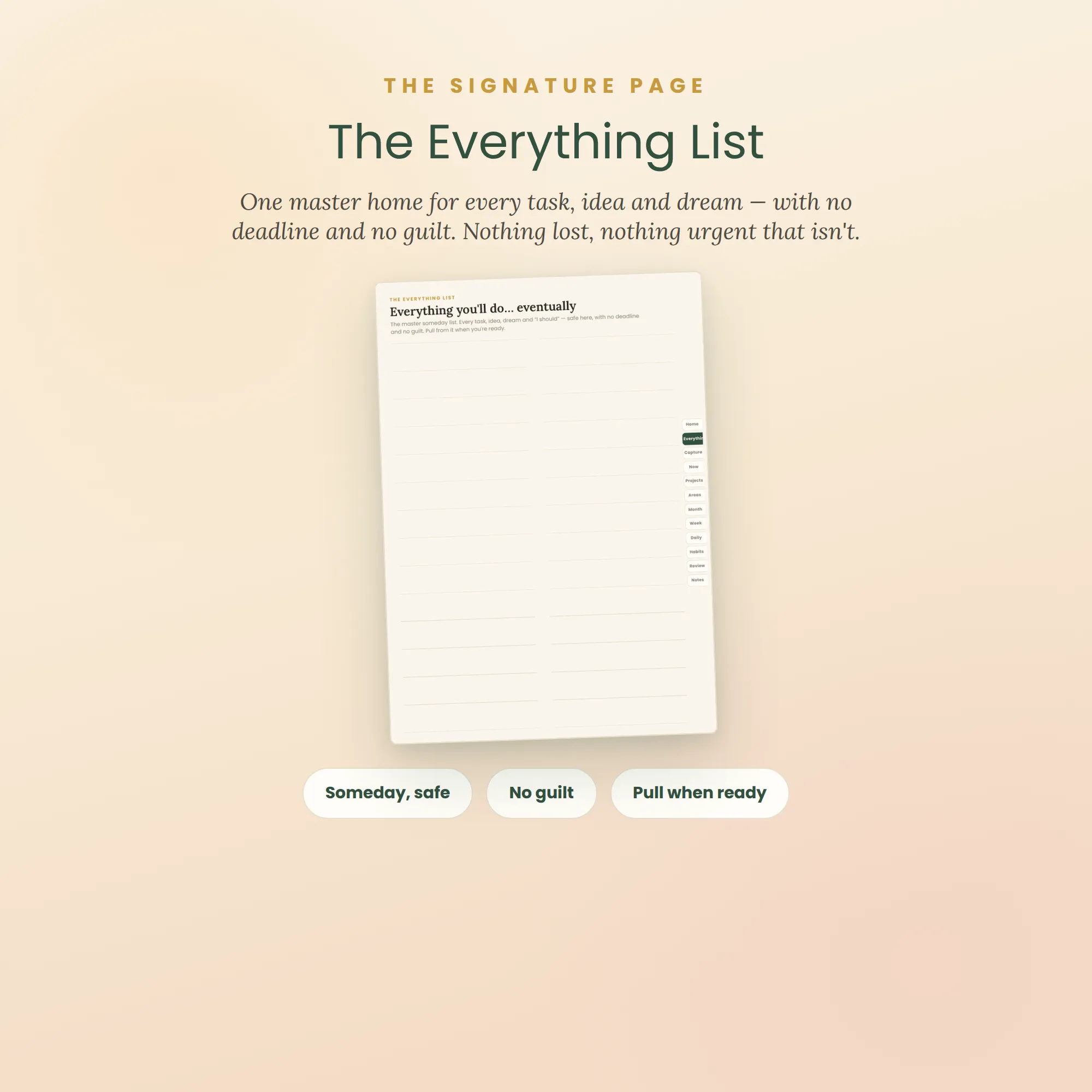 Everything, Eventually — ADHD Master Planner — image 4