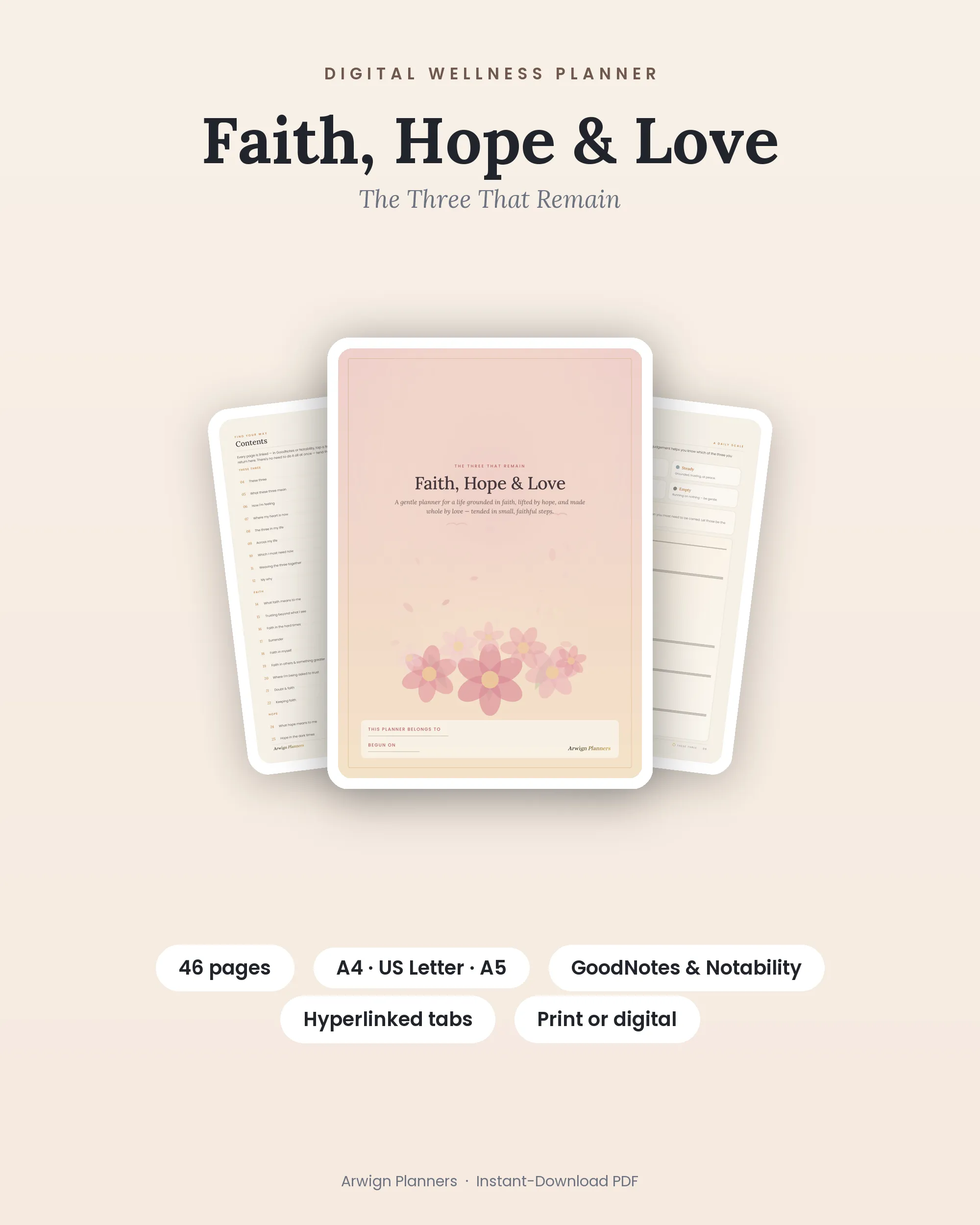 Faith, Hope & Love — The Three That Remain cover