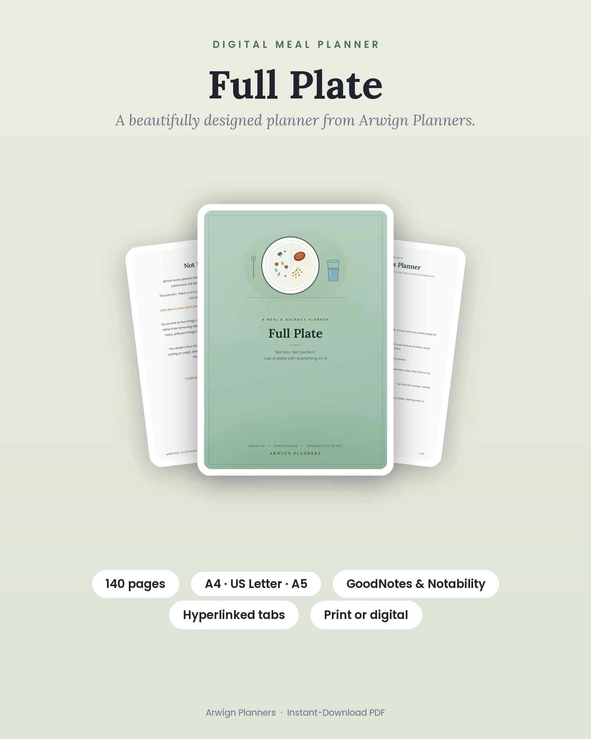 FULL PLATE cover