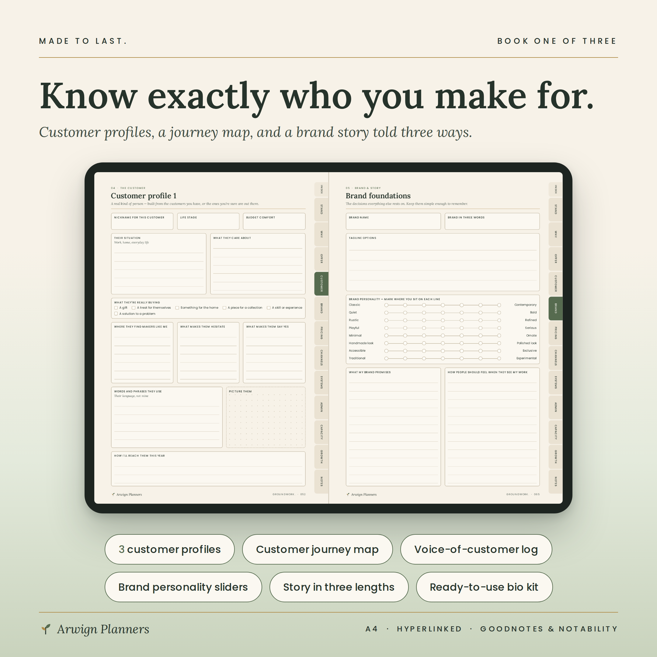 GROUNDWORK. — Business Planner for Makers — image 4