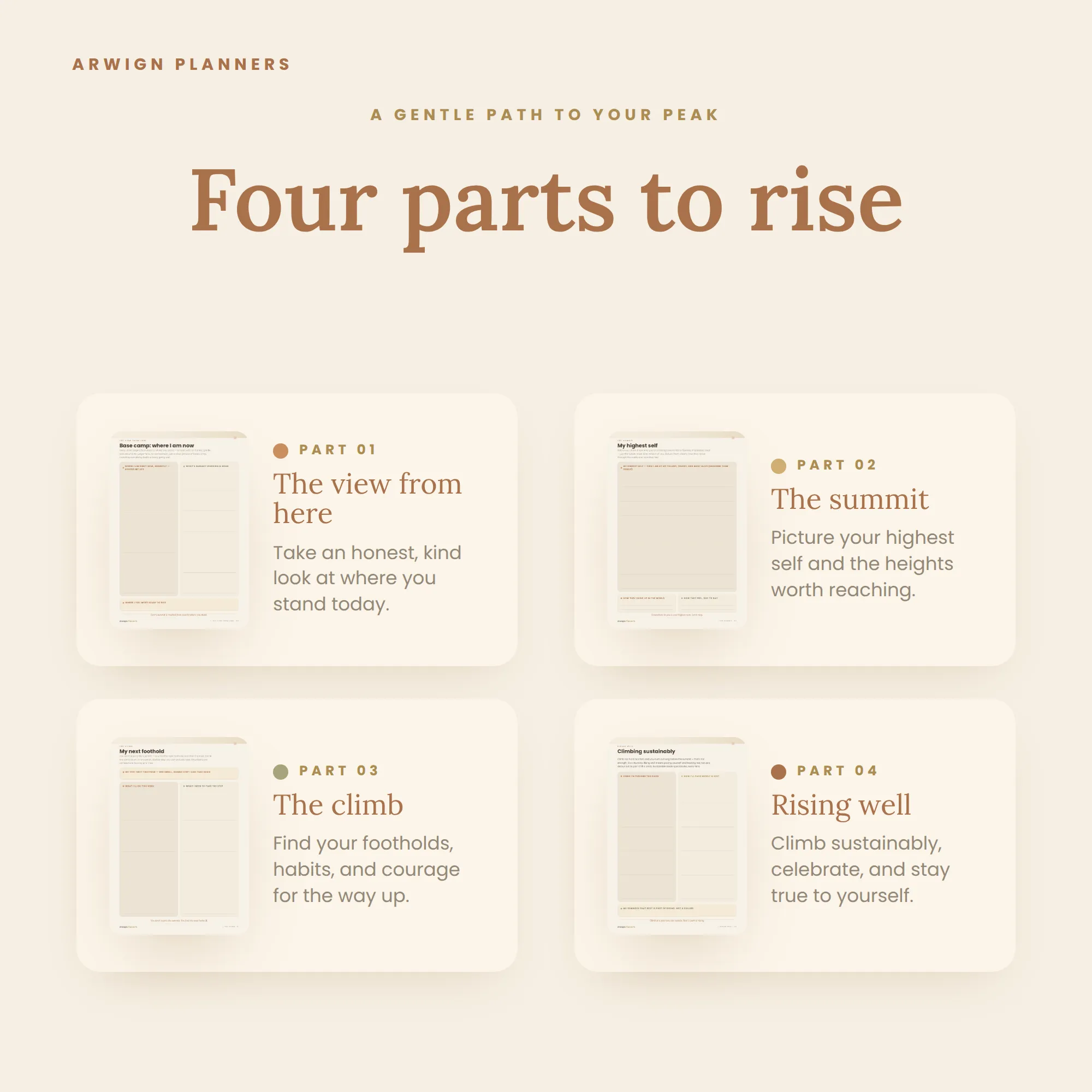 Highest Pitch — A Planner for Reaching Your Highest Self — image 4