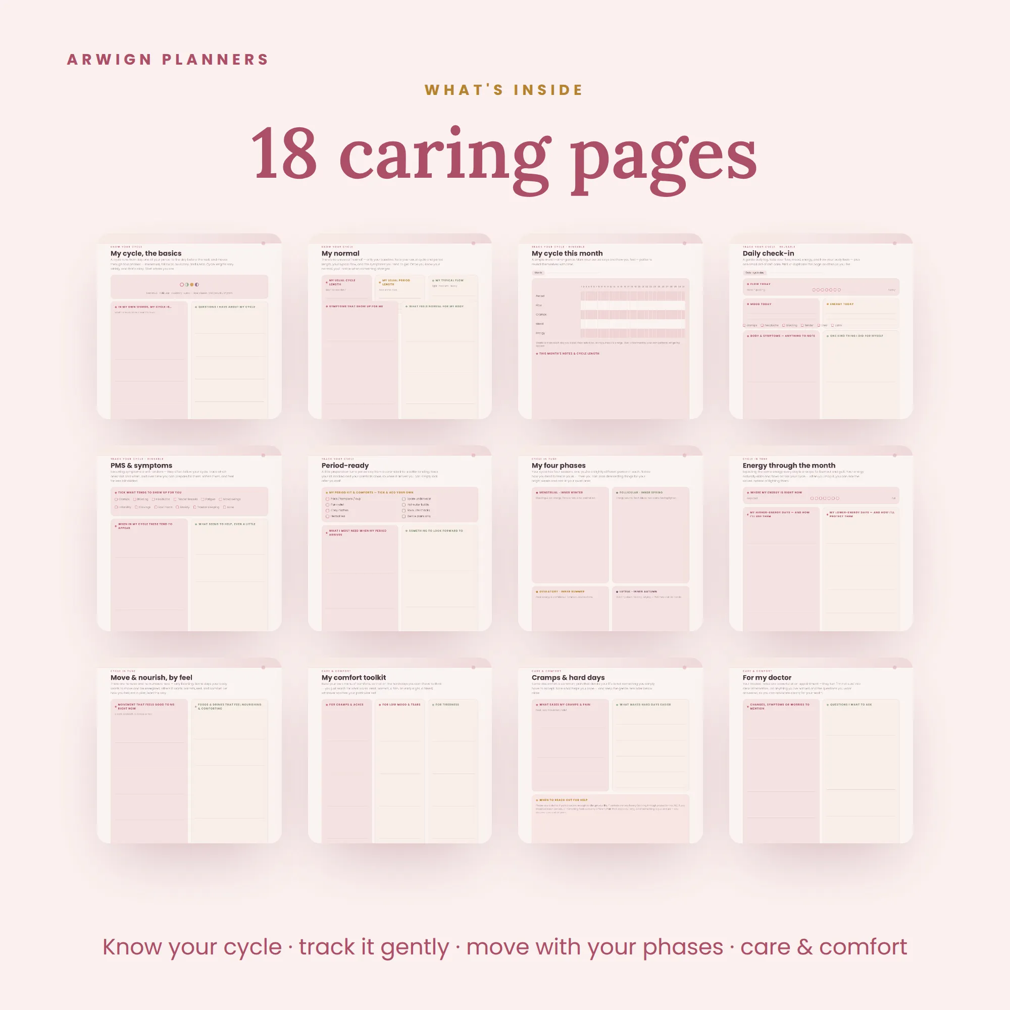 In Tune — A Cycle, Period & Self-Care Planner — image 2