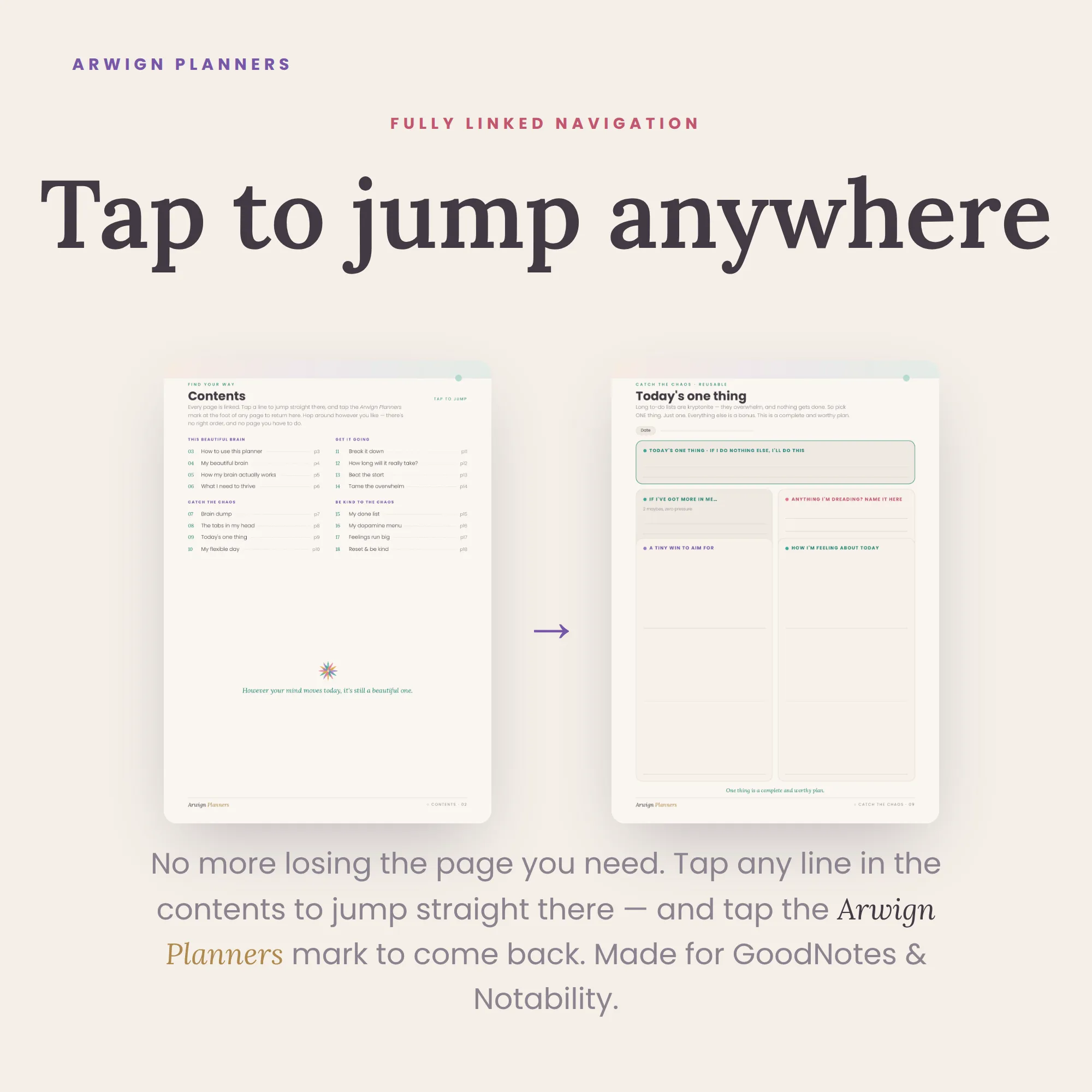 Kaleidoscope Mind — A Gentle, ADHD-Friendly Planner & Companion — image 3