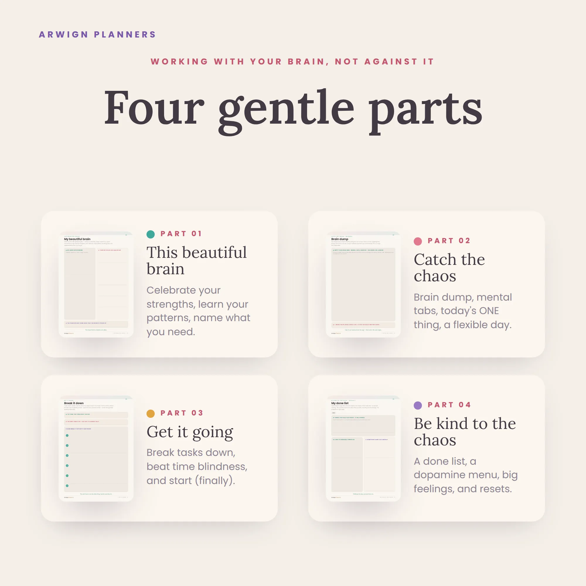 Kaleidoscope Mind — A Gentle, ADHD-Friendly Planner & Companion — image 4