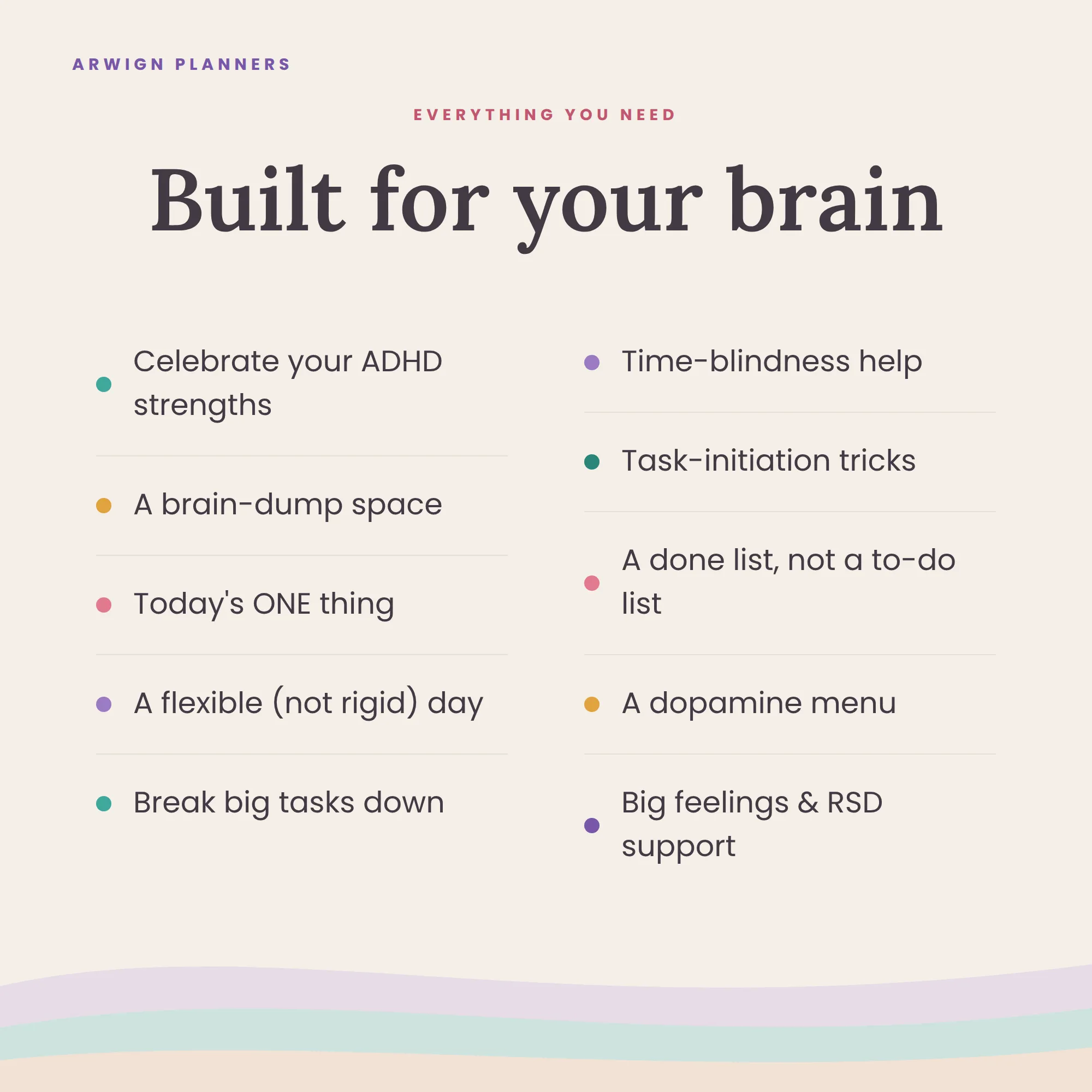 Kaleidoscope Mind — A Gentle, ADHD-Friendly Planner & Companion — image 5