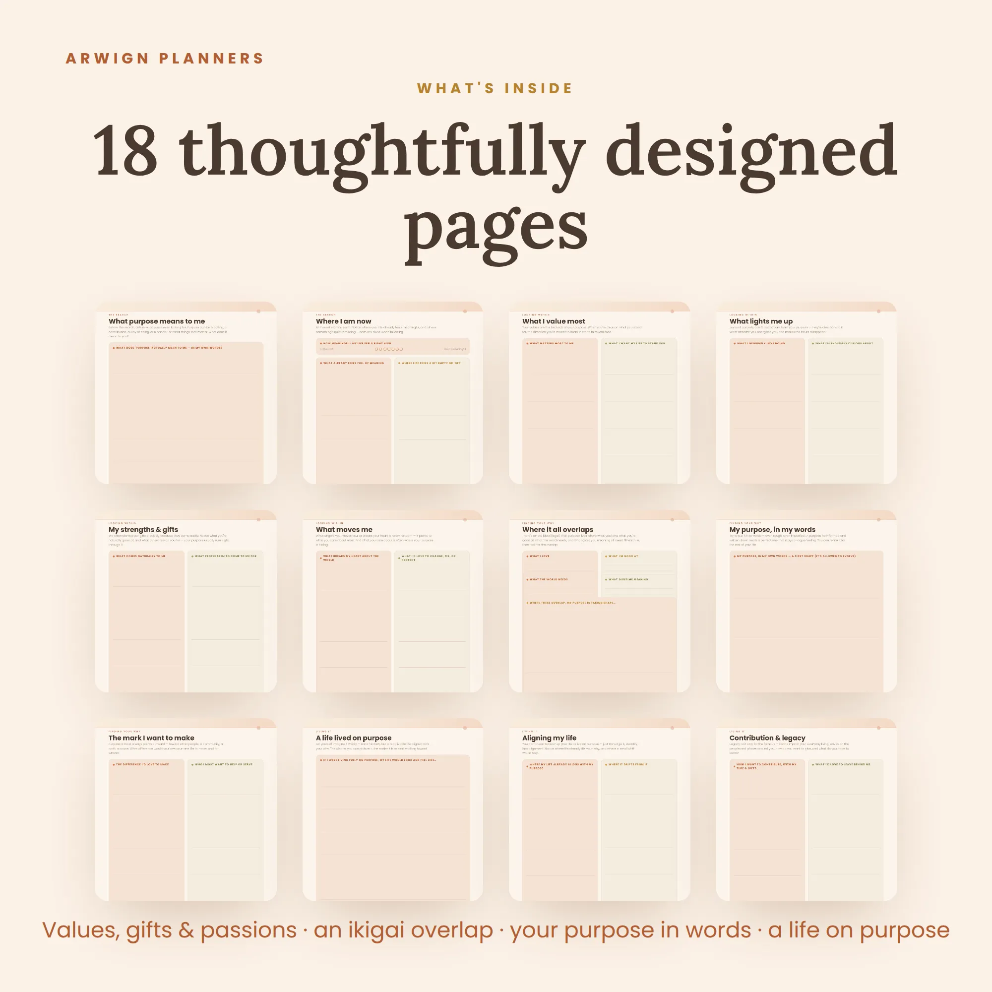 Life Purpose — A Purpose, Meaning & Direction Planner — image 2