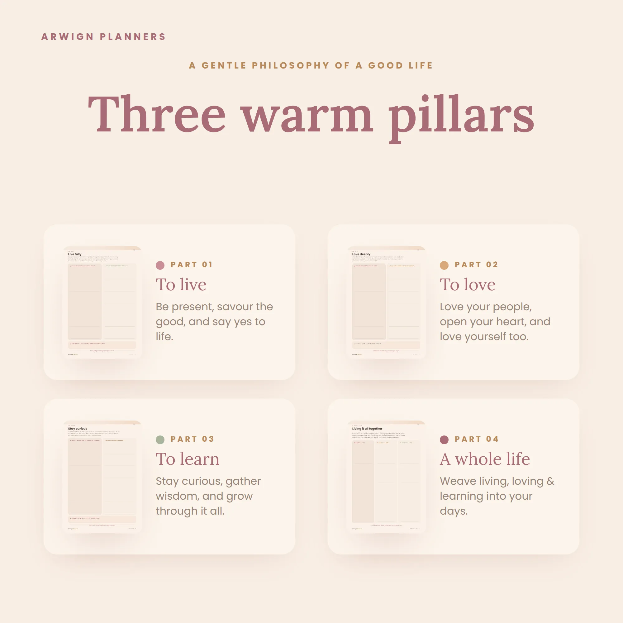 Live, Love & Learn — A Journal for a Full, Warm-Hearted Life — image 4