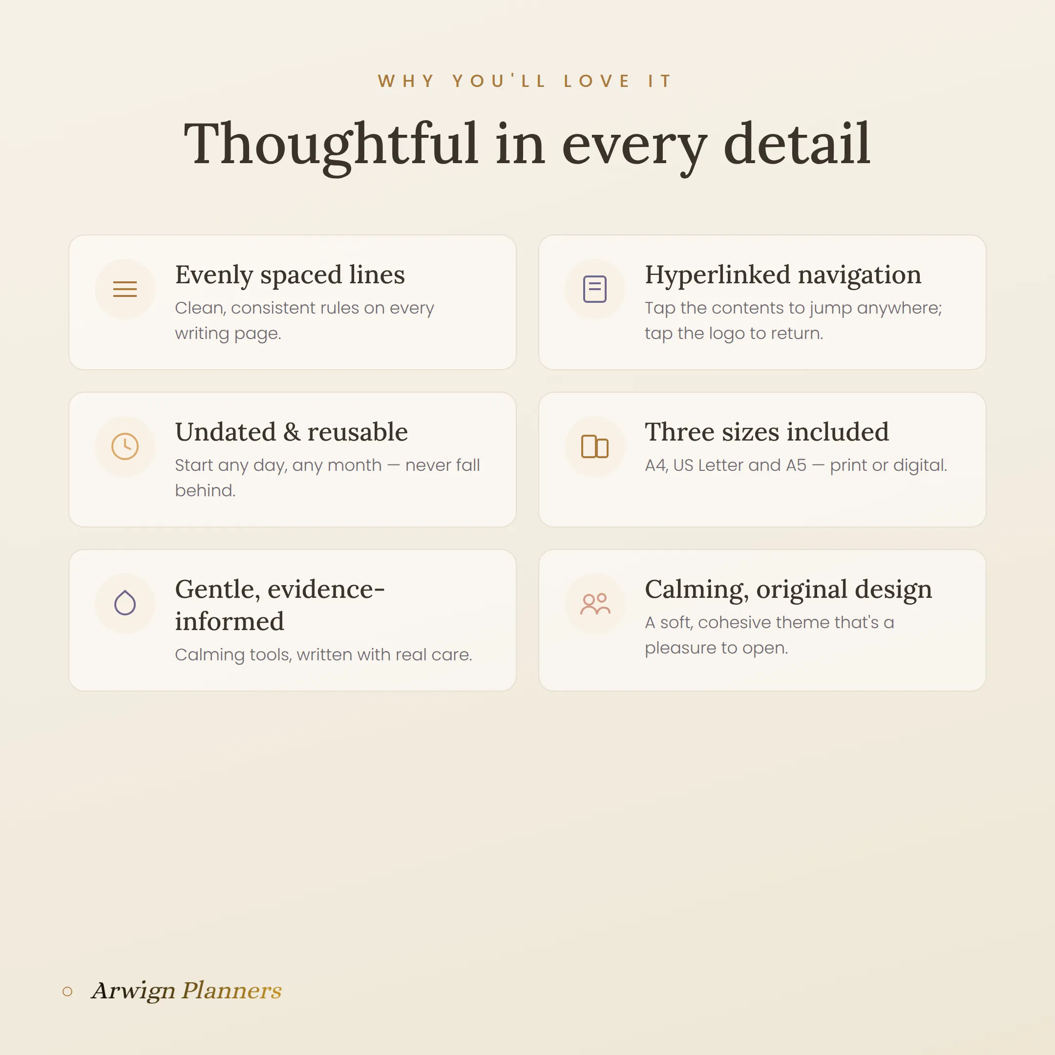 Morning's Light, Evening's Calm — A Morning & Evening Ritual Planner — image 4