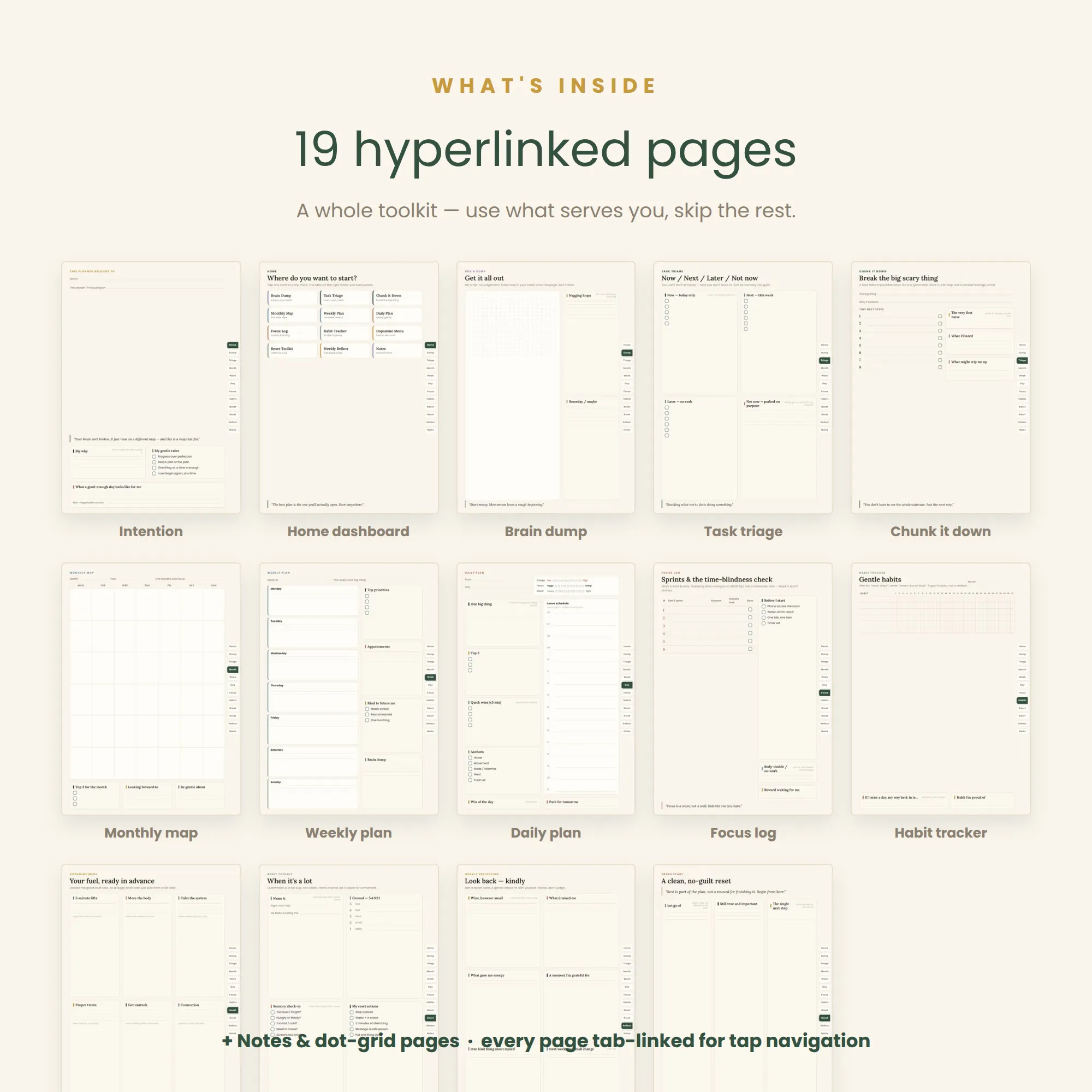 Neurodivergent Set — ADHD-Friendly Planner — image 2
