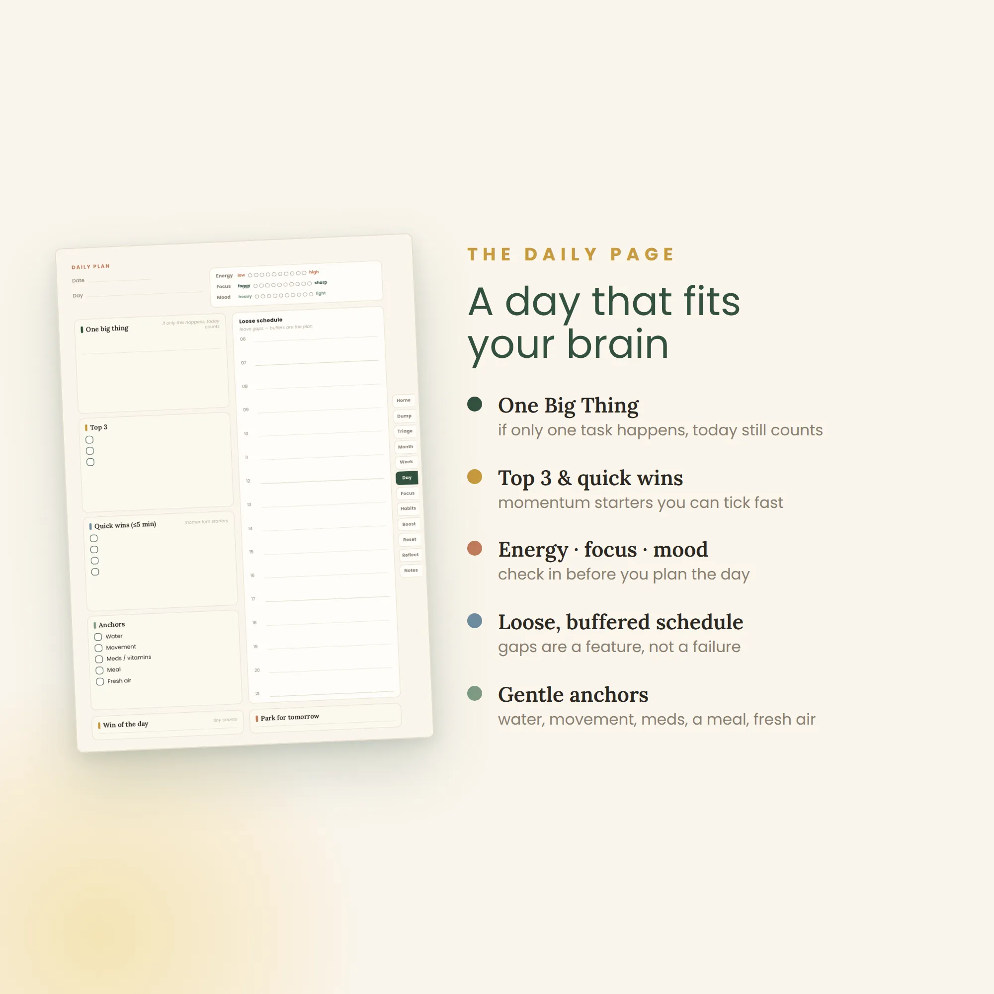 Neurodivergent Set — ADHD-Friendly Planner — image 4