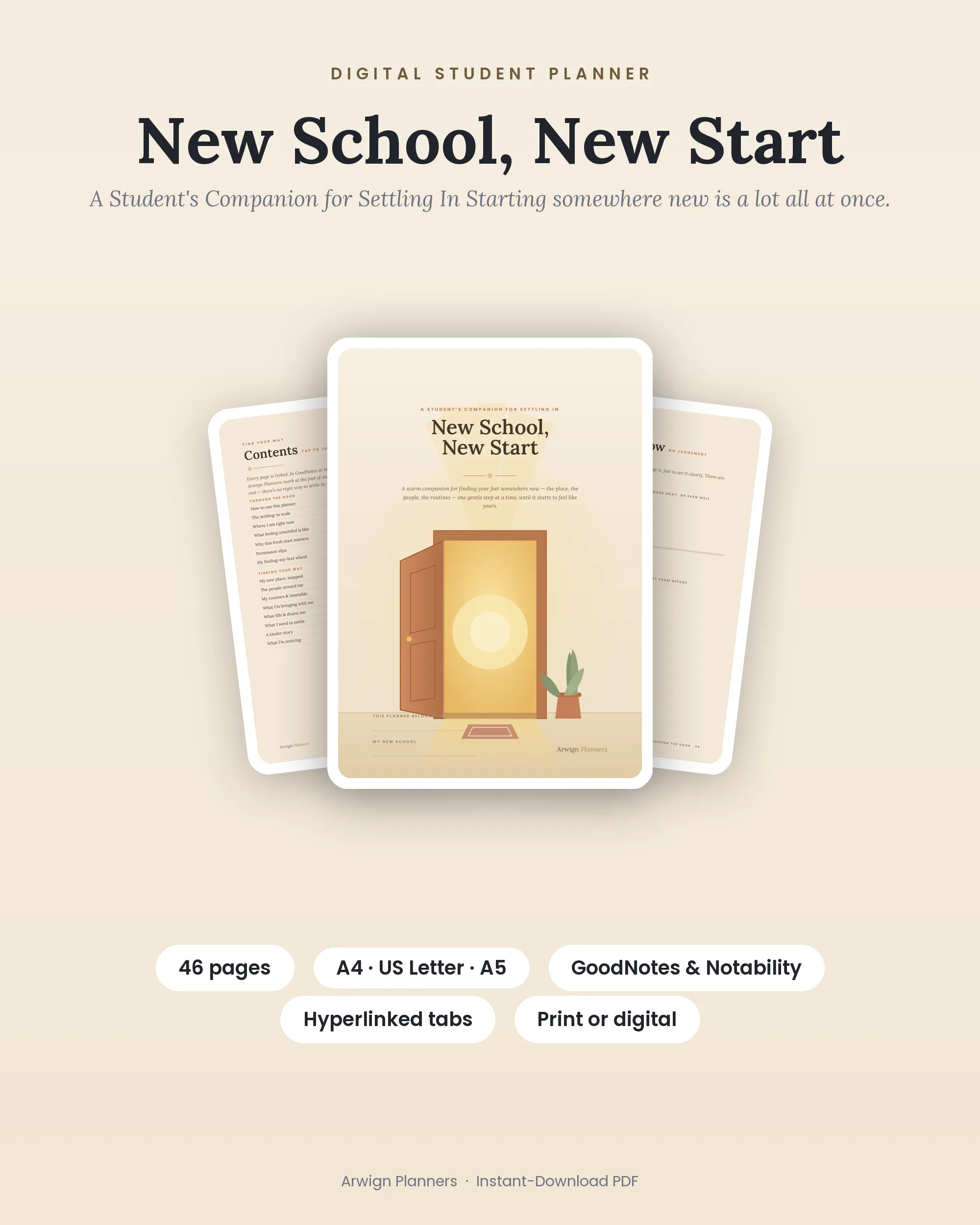 New School, New Start cover