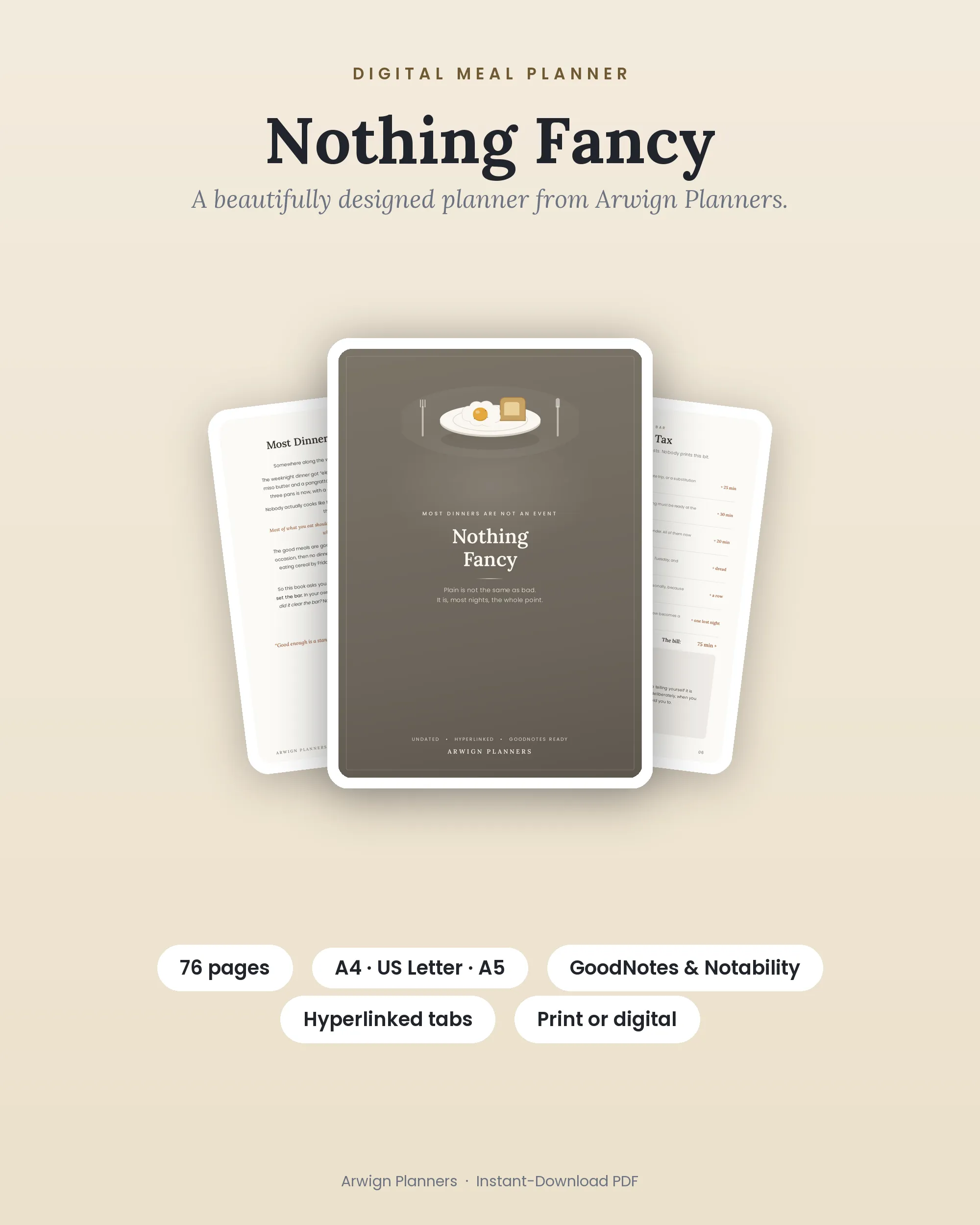 Nothing Fancy cover