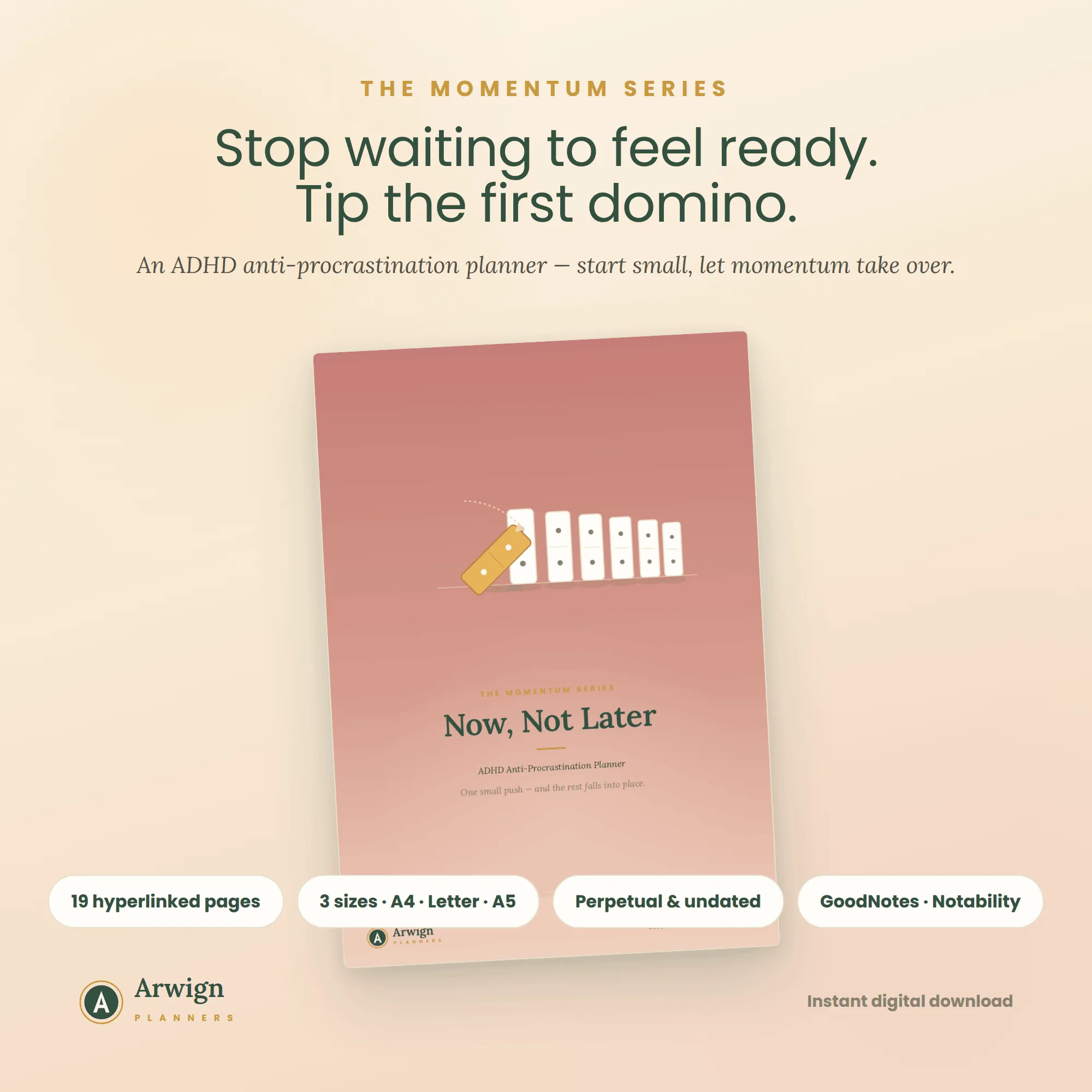Now, Not Later — ADHD Anti-Procrastination Planner — image 2