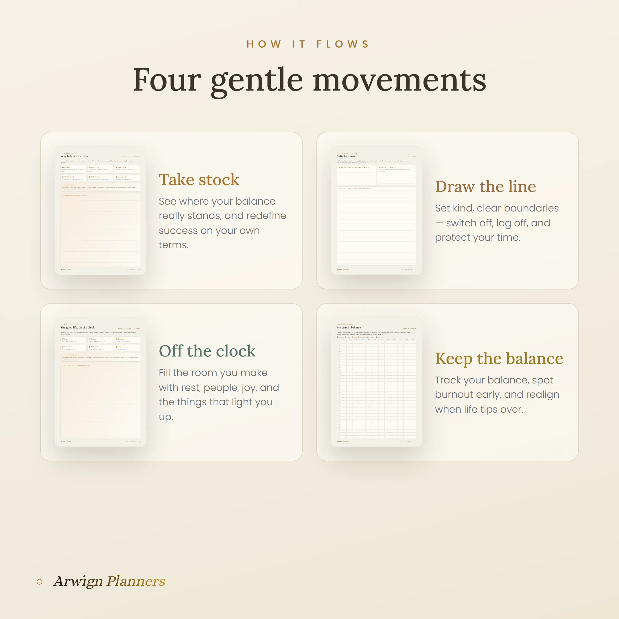 Off the Clock — A Work–Life Balance Planner — image 5