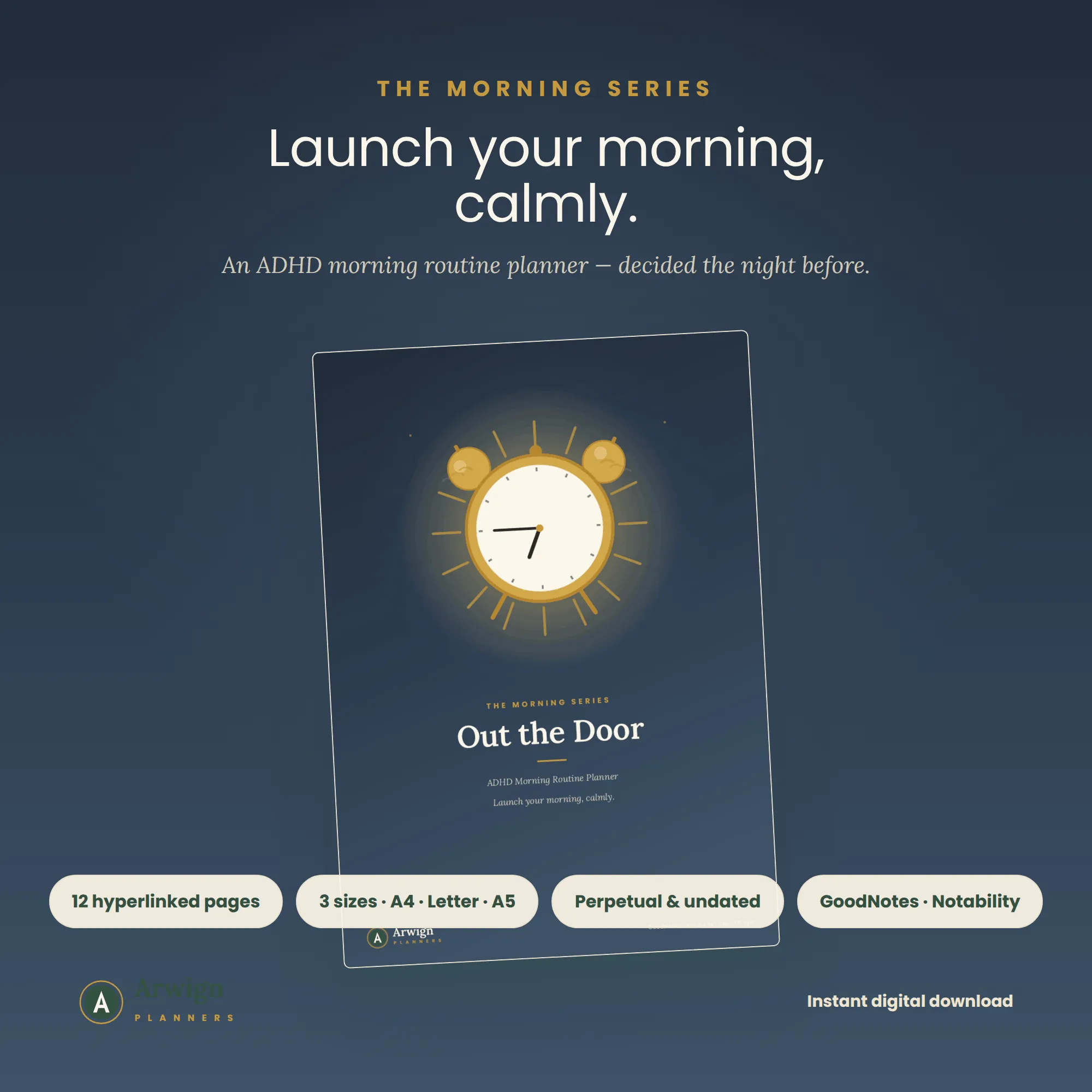 Out the Door — ADHD Morning Routine Planner — image 2
