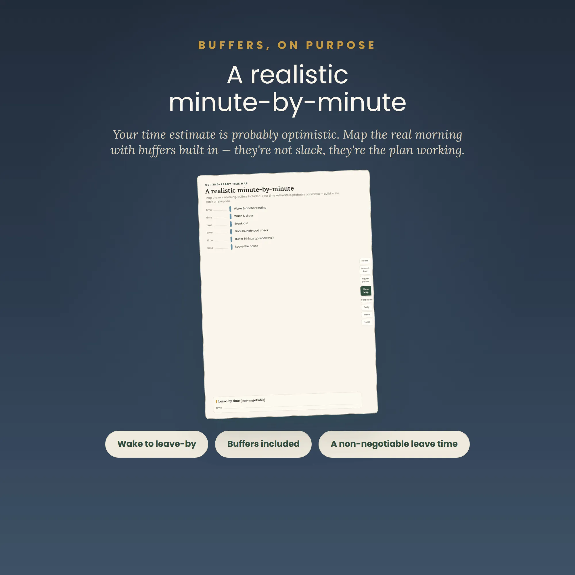 Out the Door — ADHD Morning Routine Planner — image 4