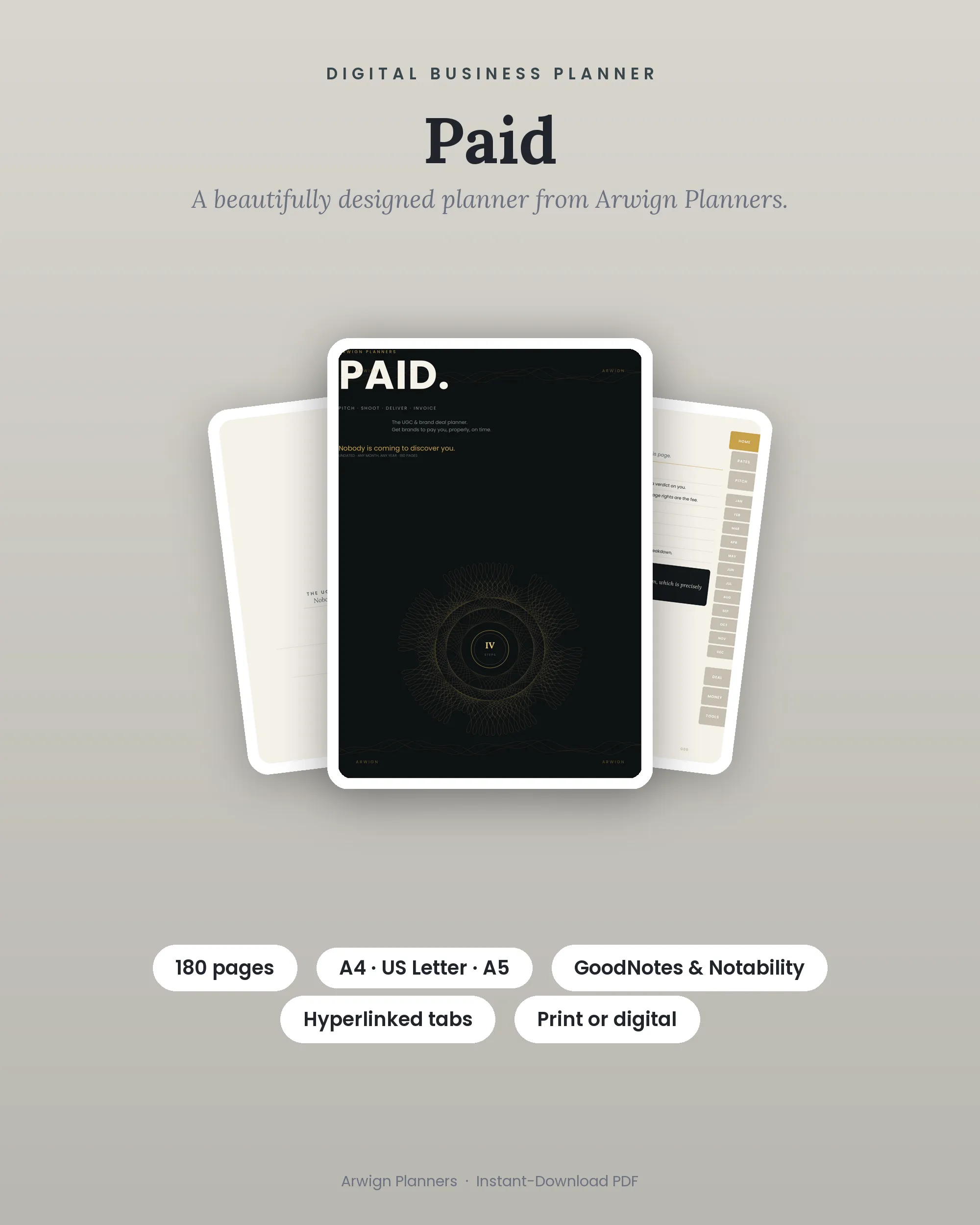 PAID cover