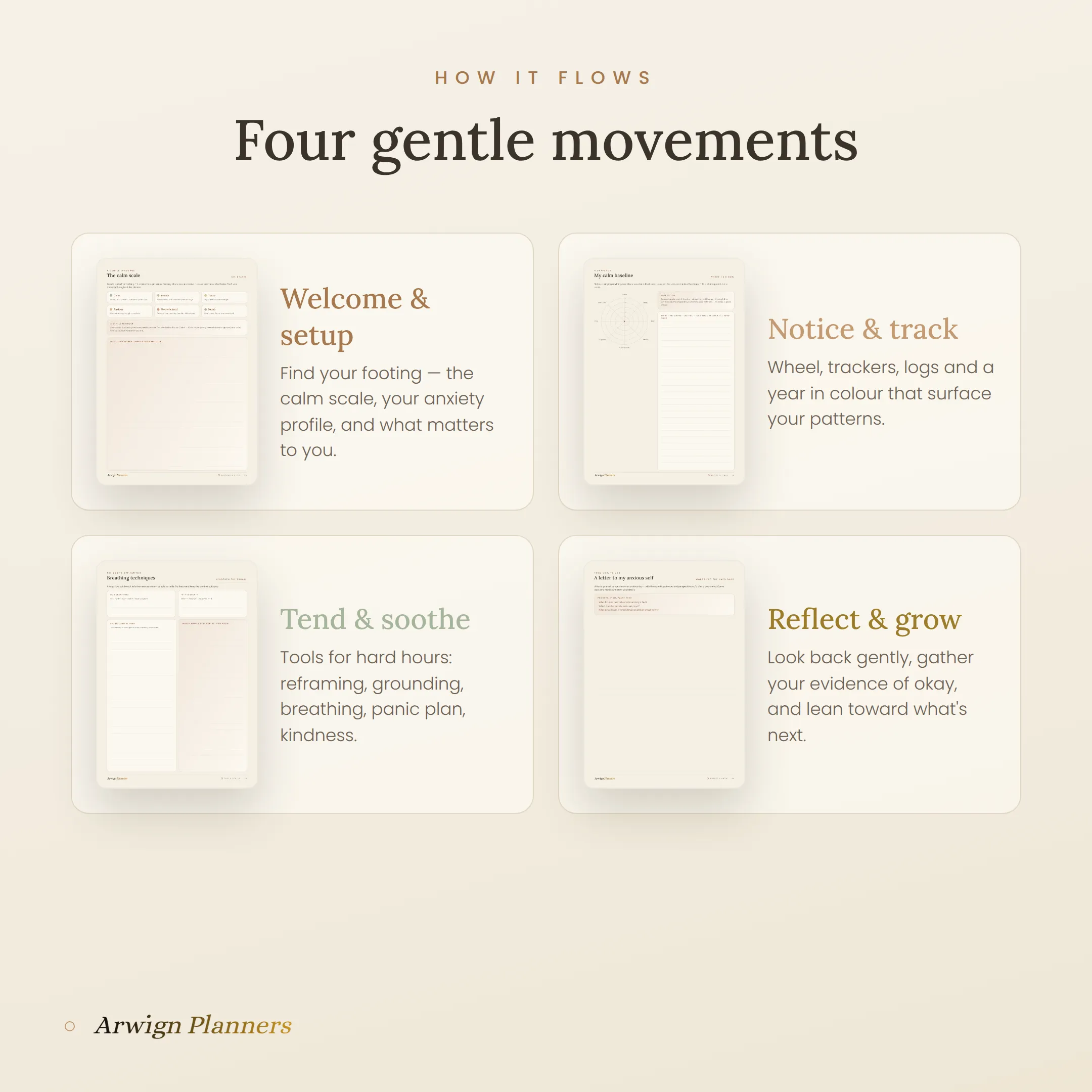 Quiet Mind - A Calm & Anxiety Planner — image 5