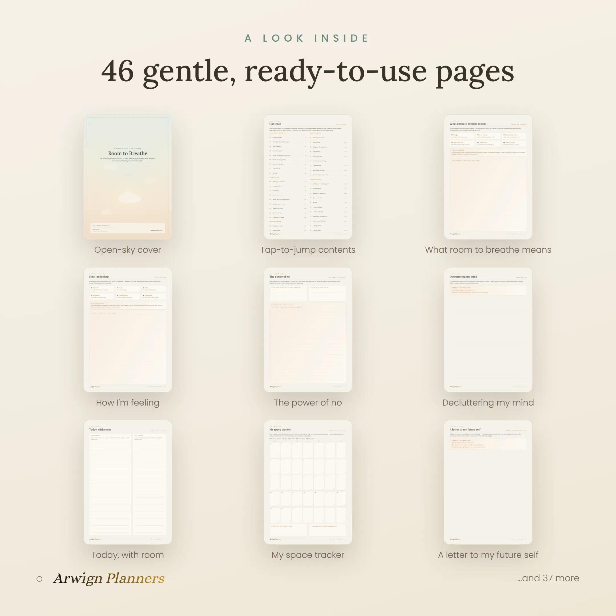Room to Breathe — A Space & Simplicity Planner — image 3