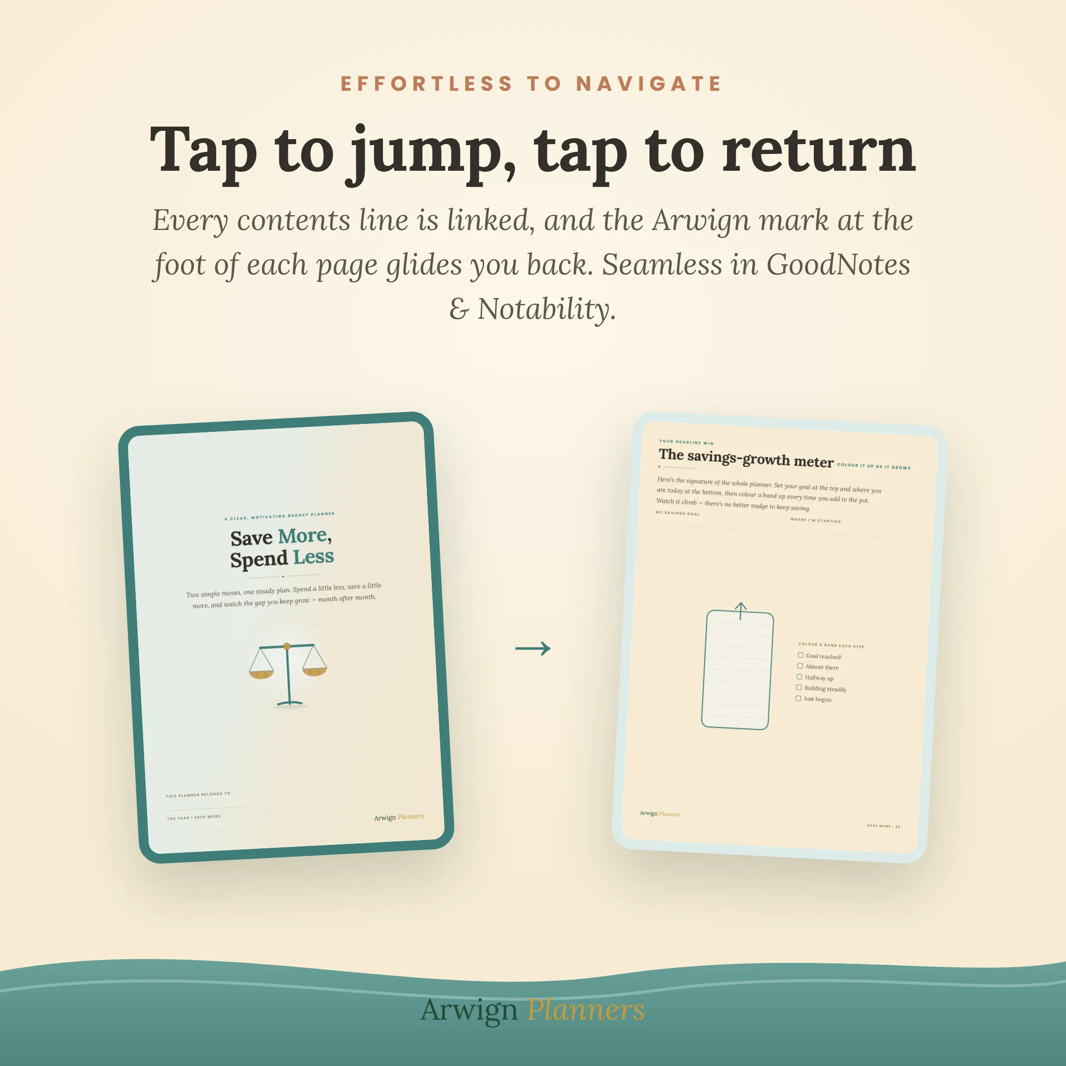 Save More Spend Less Budget Planner — image 3