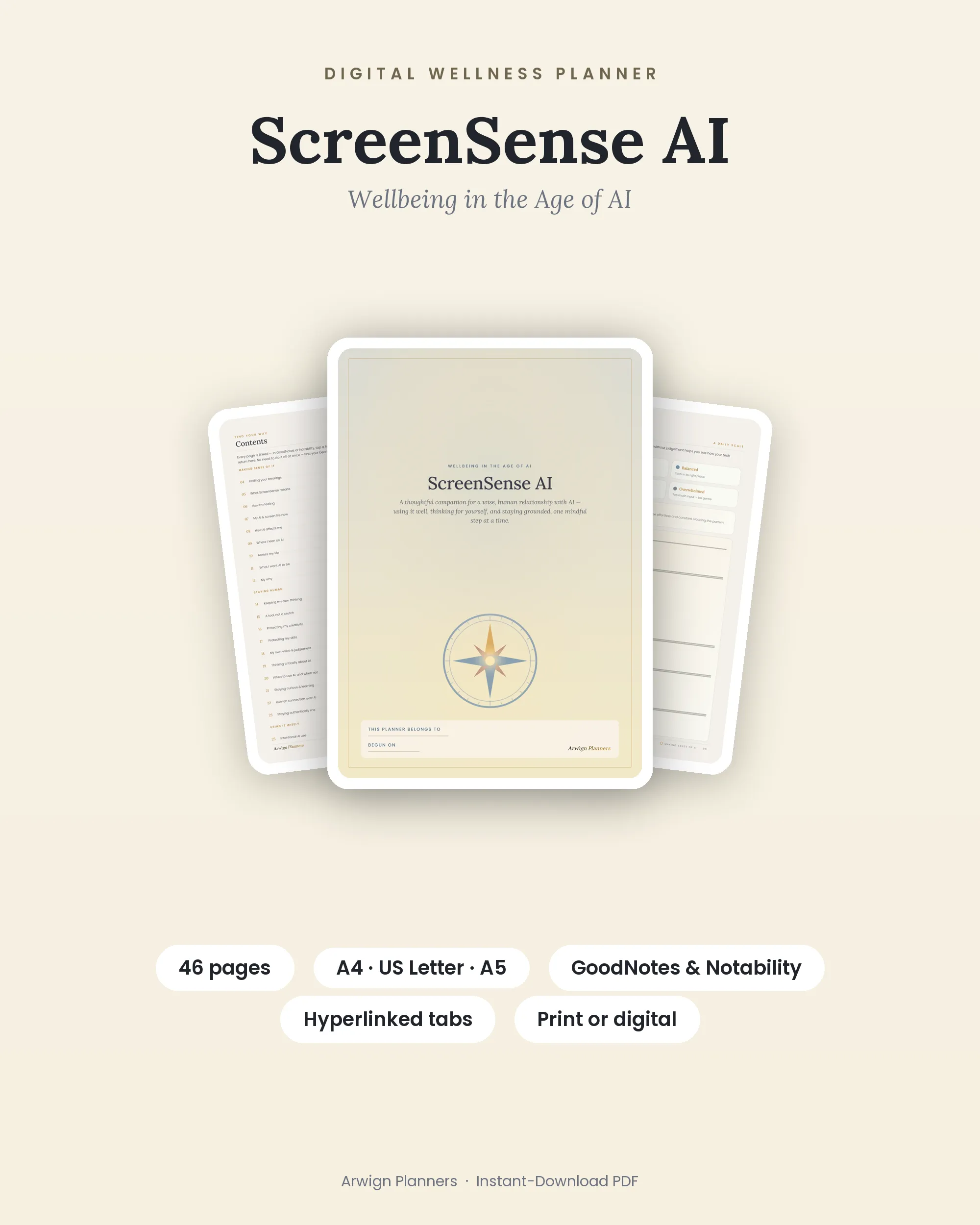 ScreenSense AI — Wellbeing in the Age of AI cover